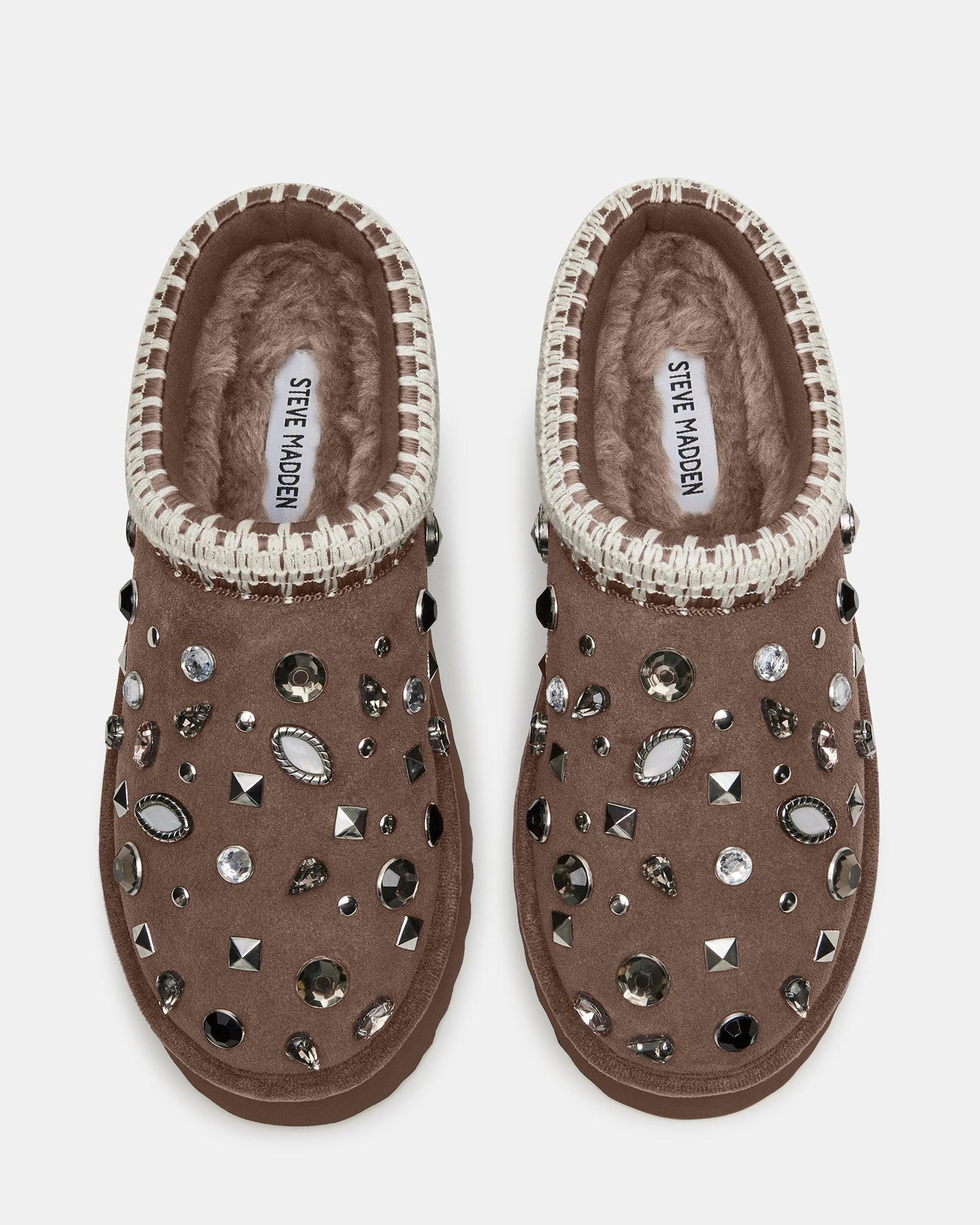 SELENA GREY SUEDE RHINESTONES Female Product Image