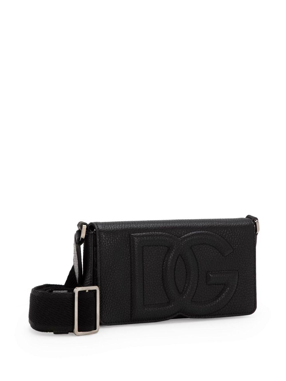 logo-embossed mini bag Product Image