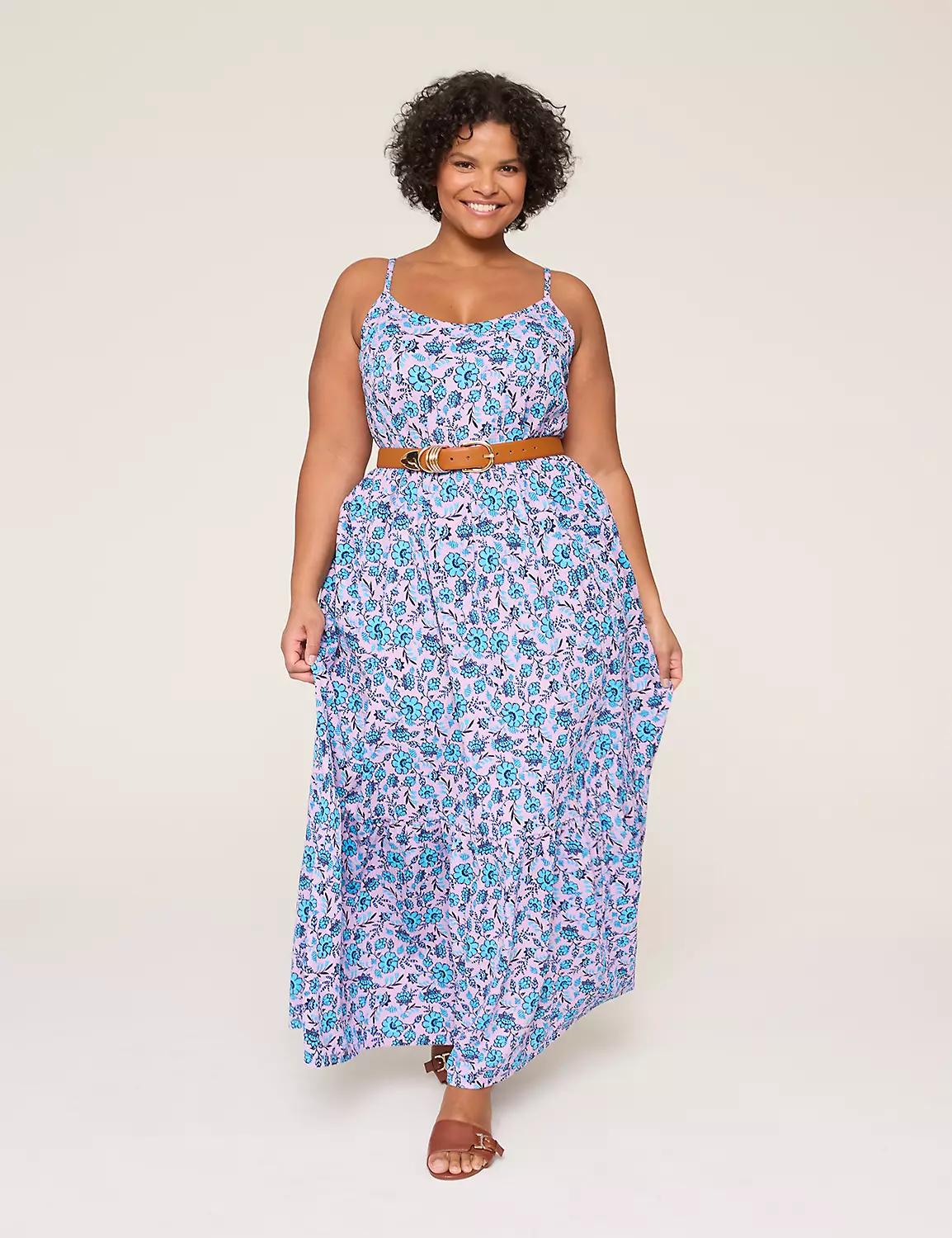 Sleeveless Tiered Maxi Dress Product Image