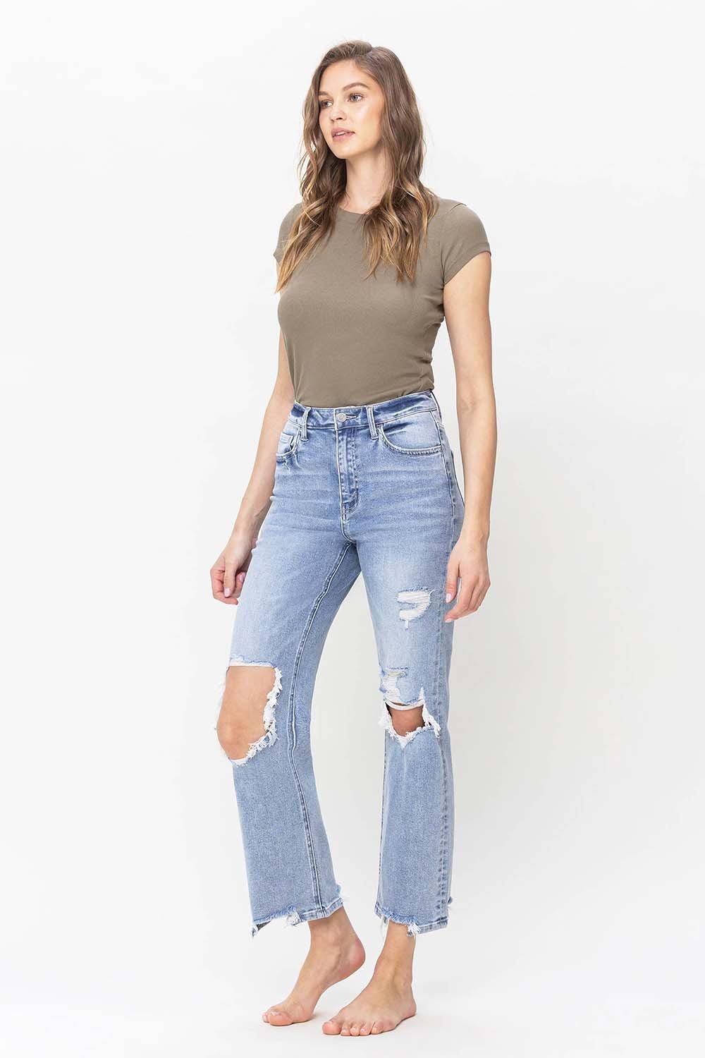 90's Rich Straight Jeans Product Image