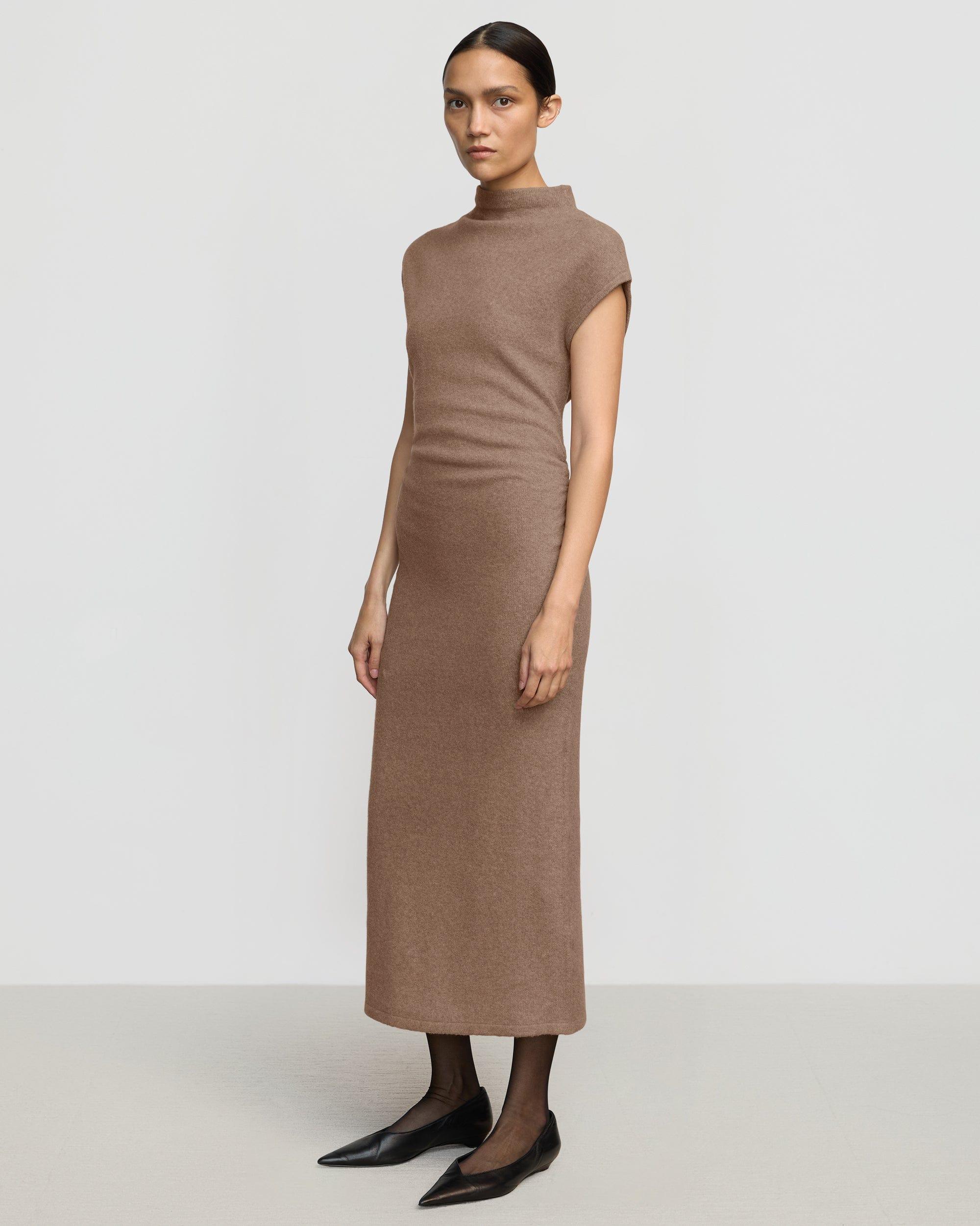 Caspia Mock-Neck Sweater Dress Product Image