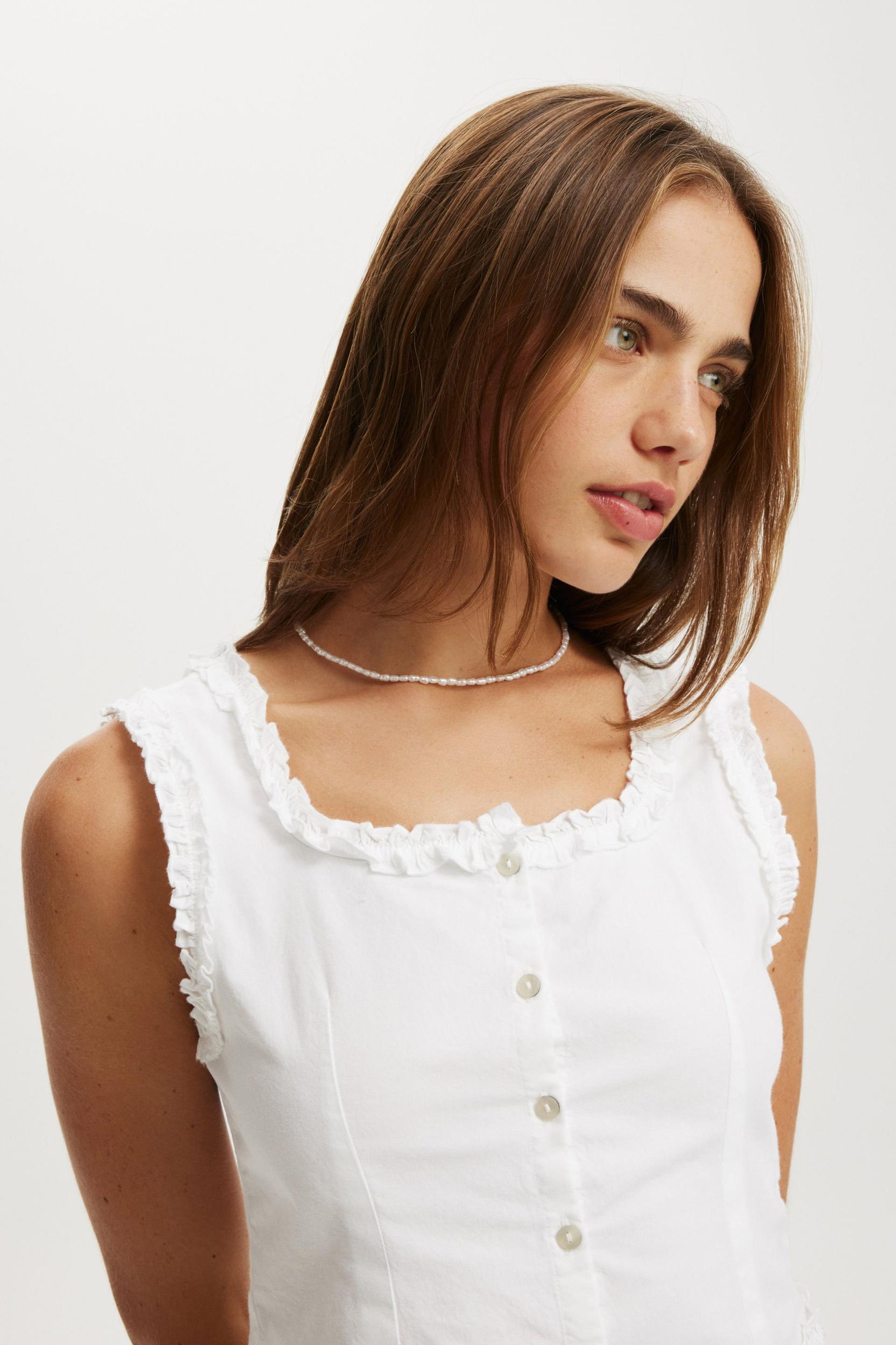 Emily Ruffle Top Product Image