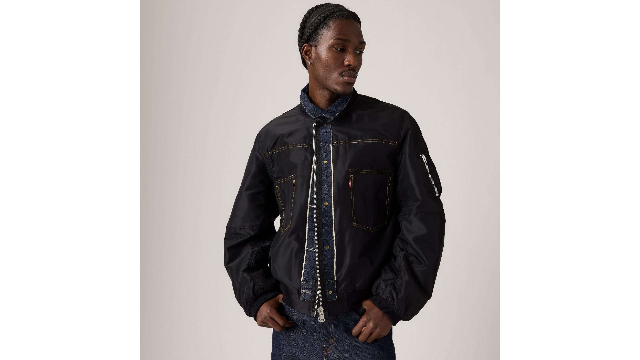 Levi’s® x sacai Men’s Denim x Nylon Twill Reversible Blouson Product Image
