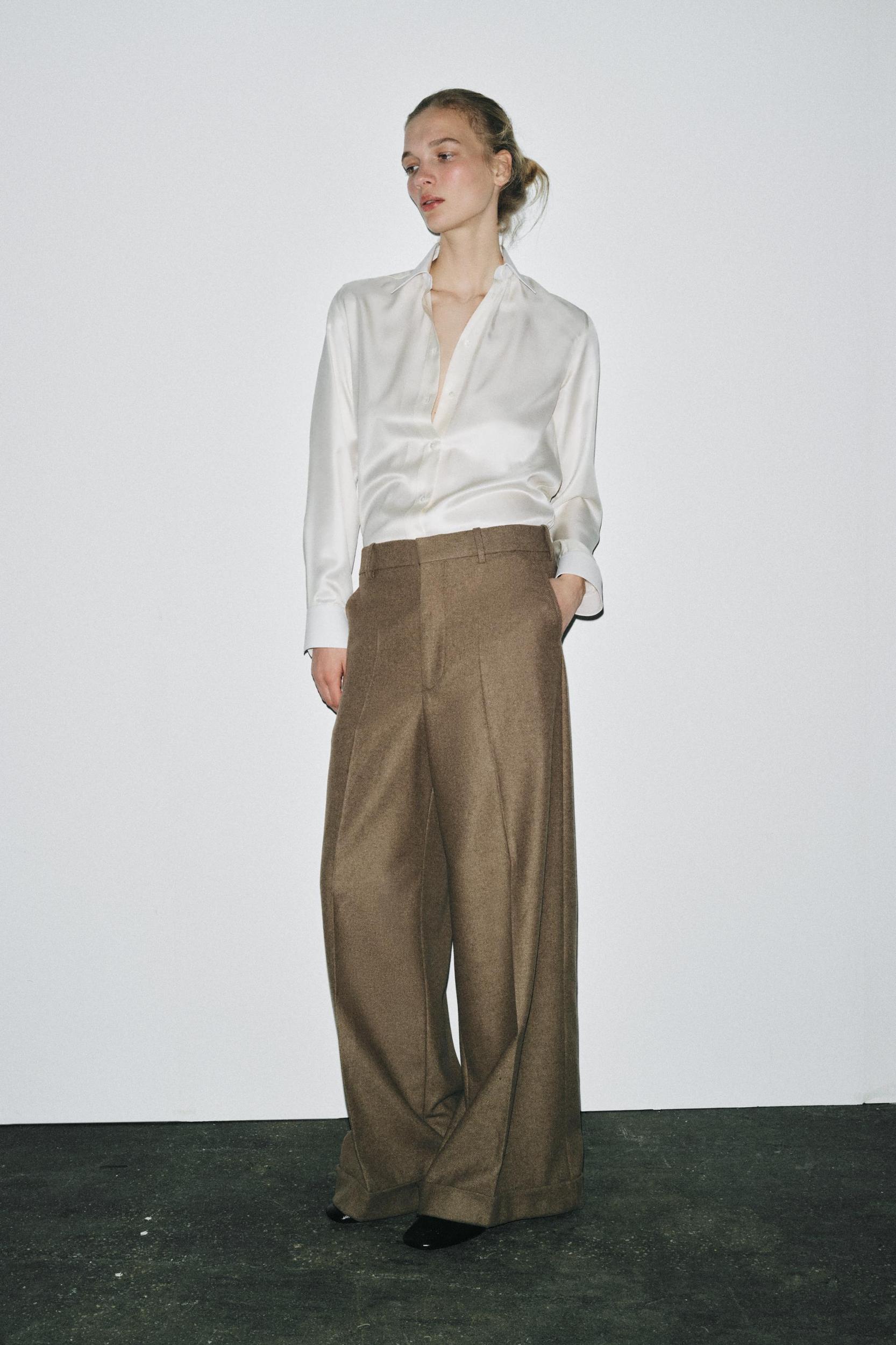 WOOL BLEND PANTS LIMITED EDITION Product Image