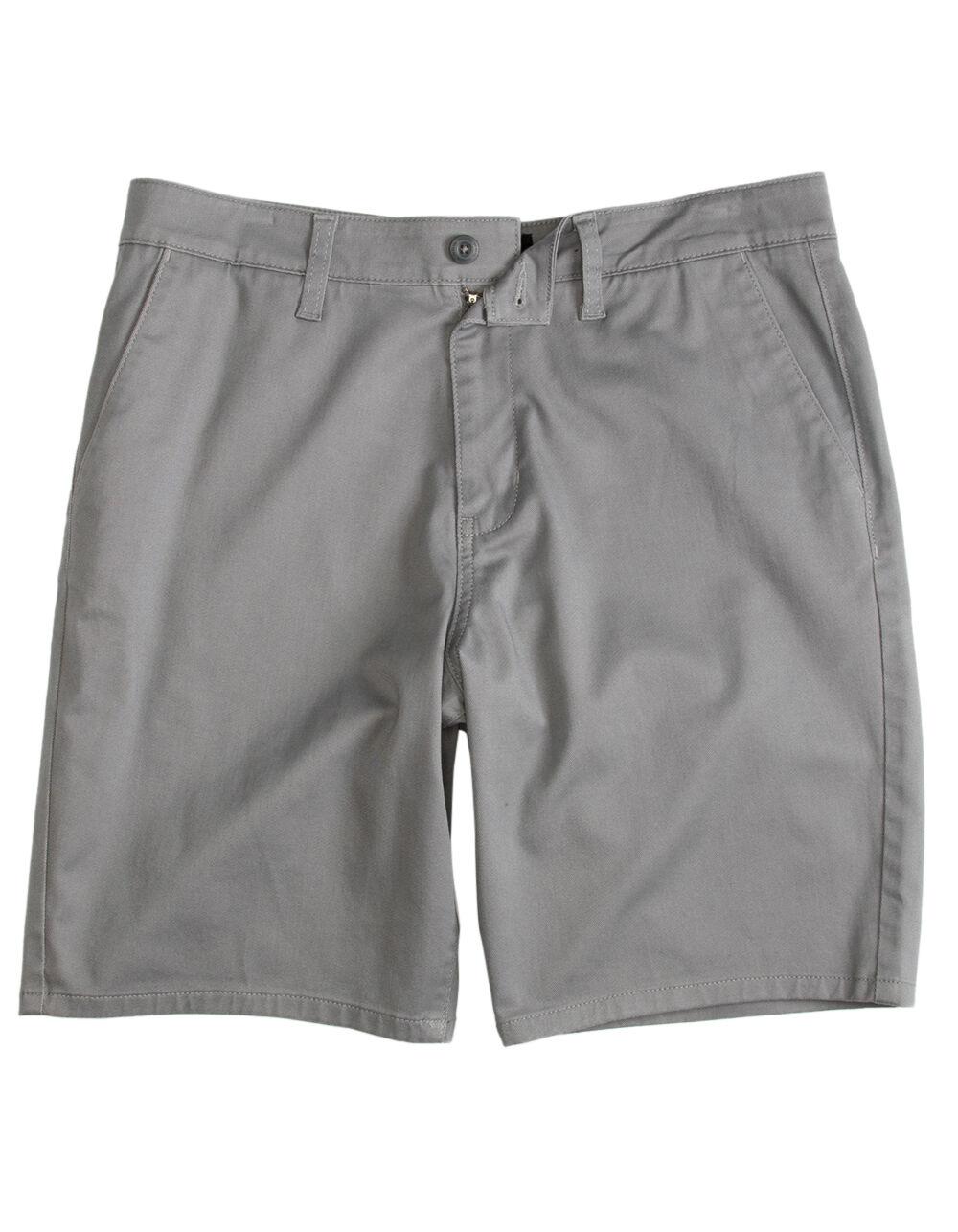 RSQ Mens Mid Length  9" Chino Shorts - LIGHT GRAY Product Image