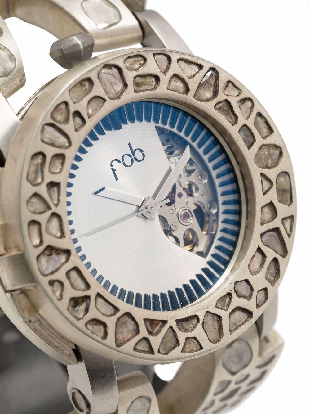 x Fob Paris #145 Mega Pavé Hyperstrap 46mm Product Image