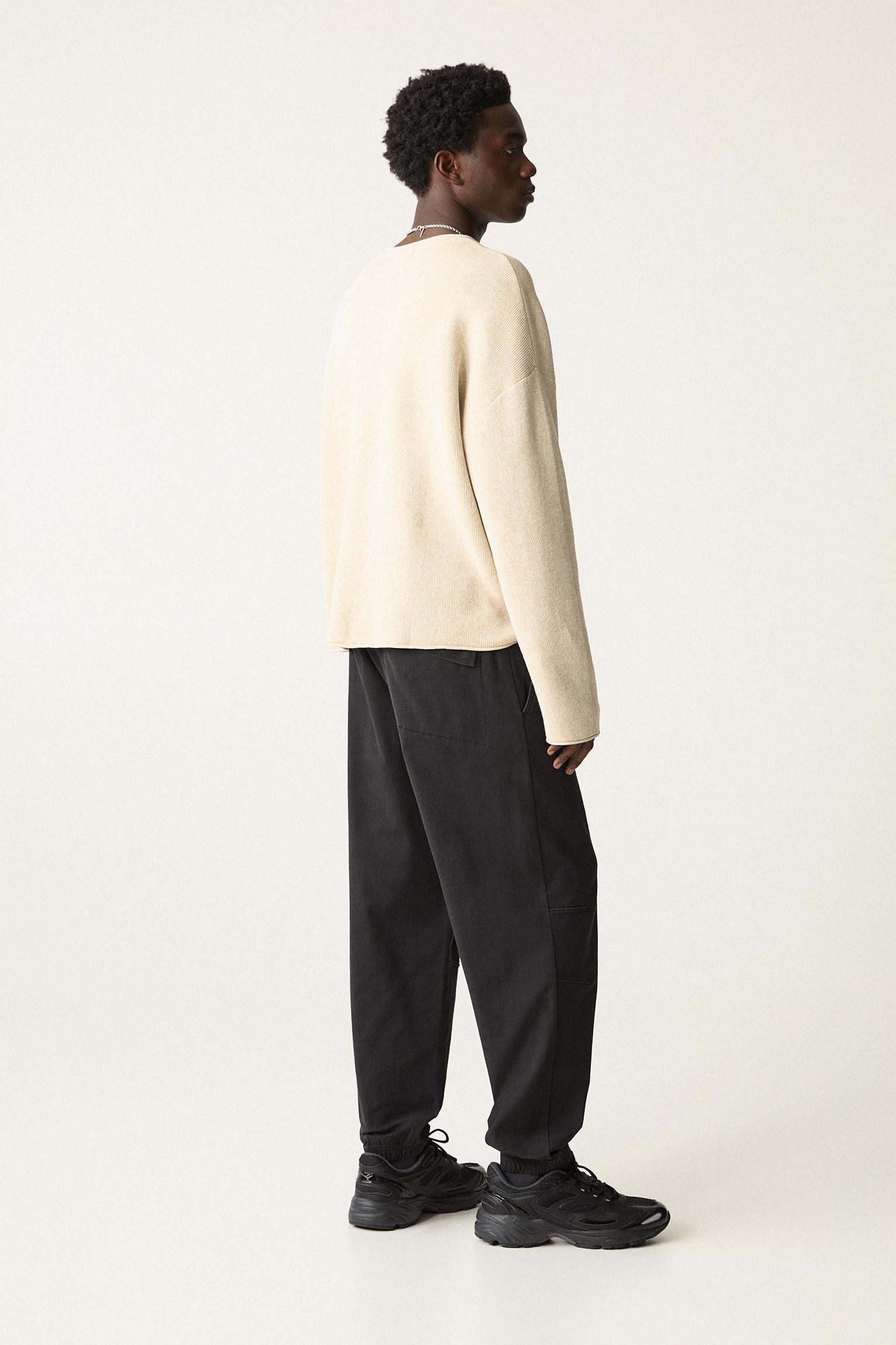 Textured sweatpants Product Image
