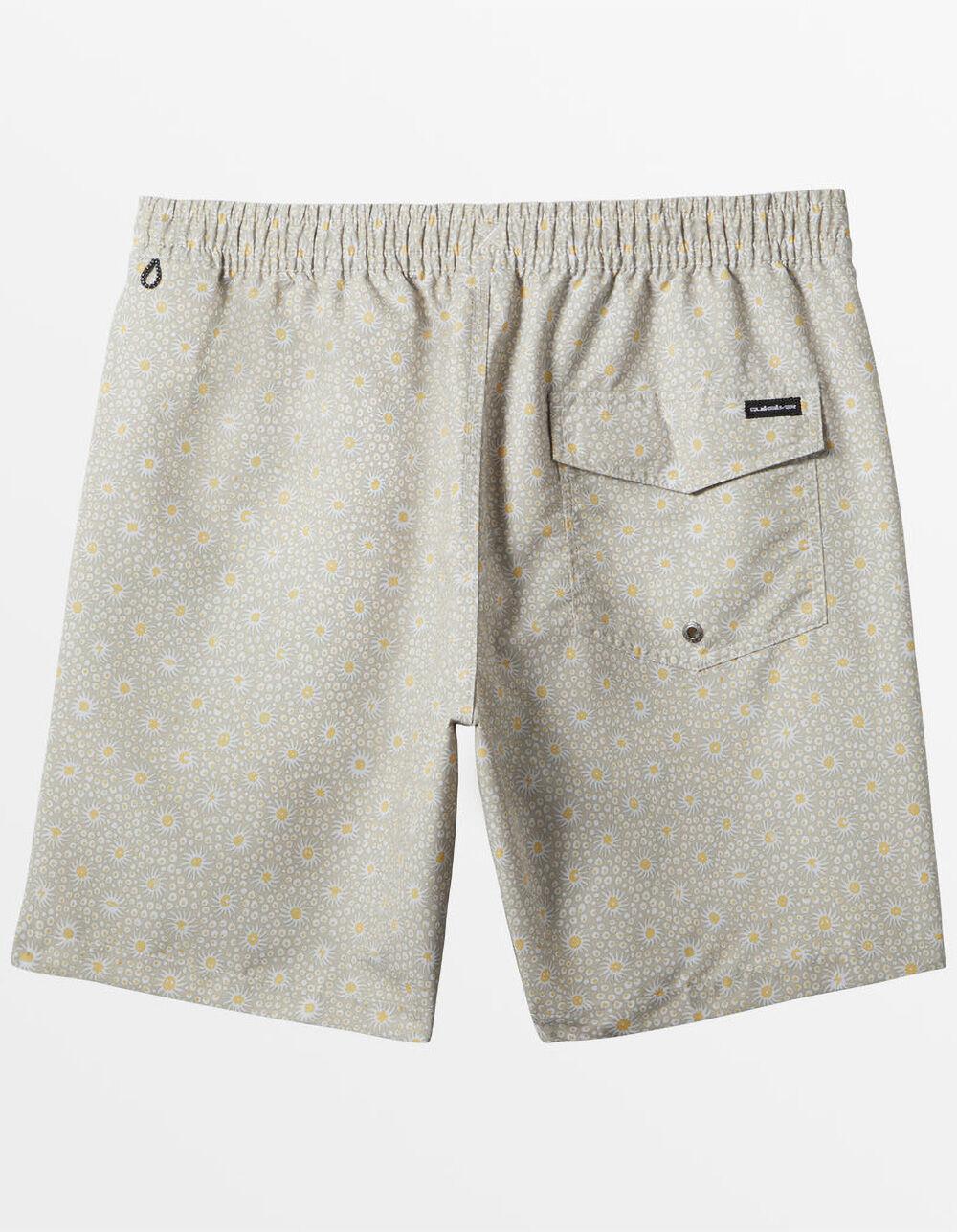 QUIKSILVER Remade Mix Volley Mens 17" Swim Shorts - TAN Product Image