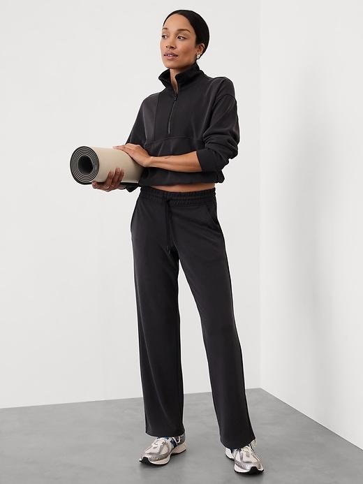 Seasoft Mid Rise Straight Pant Product Image