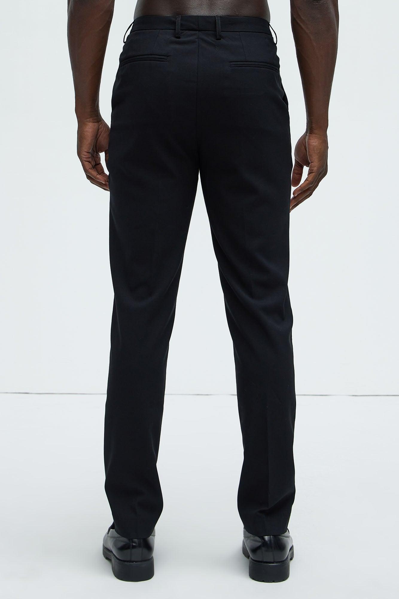 The Modern Stretch Slim Trouser - Black Product Image