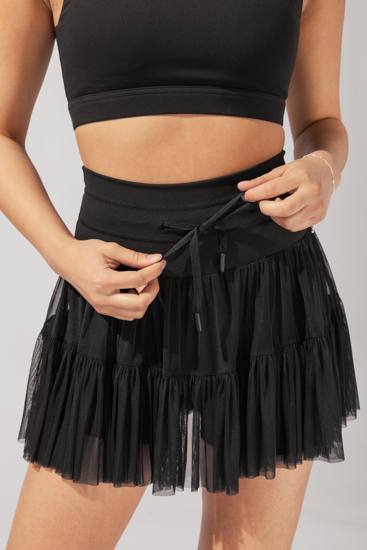 Pirouette Skort - Peppercorn Product Image