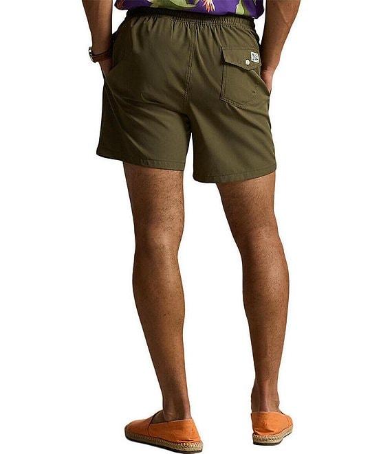 Polo Ralph Lauren Big & Tall Traveler 6.5#double; Inseam and 7.5#double; Inseam Swim Trunks Product Image