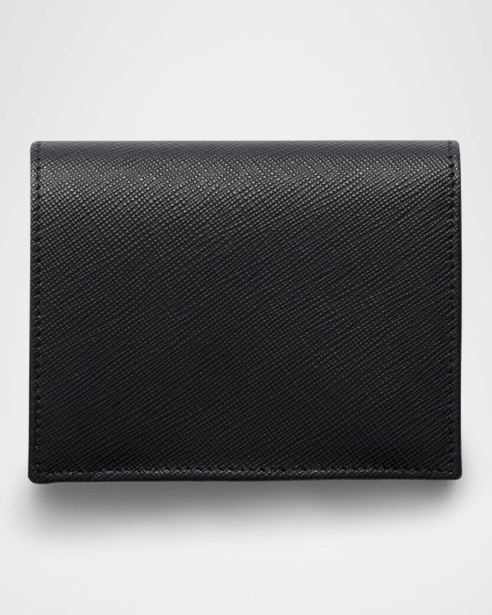 Small Saffiano Leather Bifold Wallet Product Image