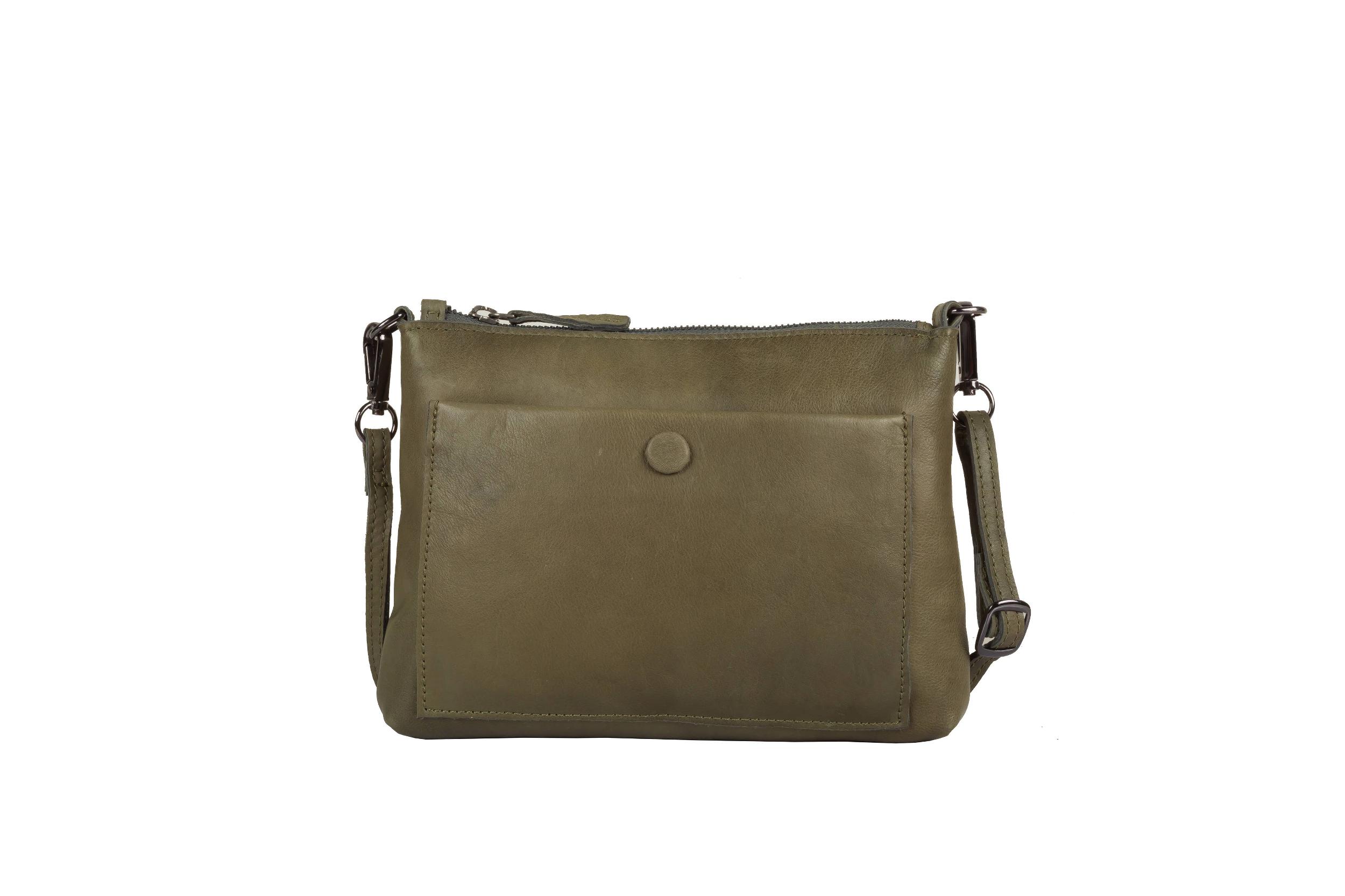 [MIA] SMALL CROSSBODY & CLUTCH | SUPER SOFT NAPPA LEATHER: TAN Product Image
