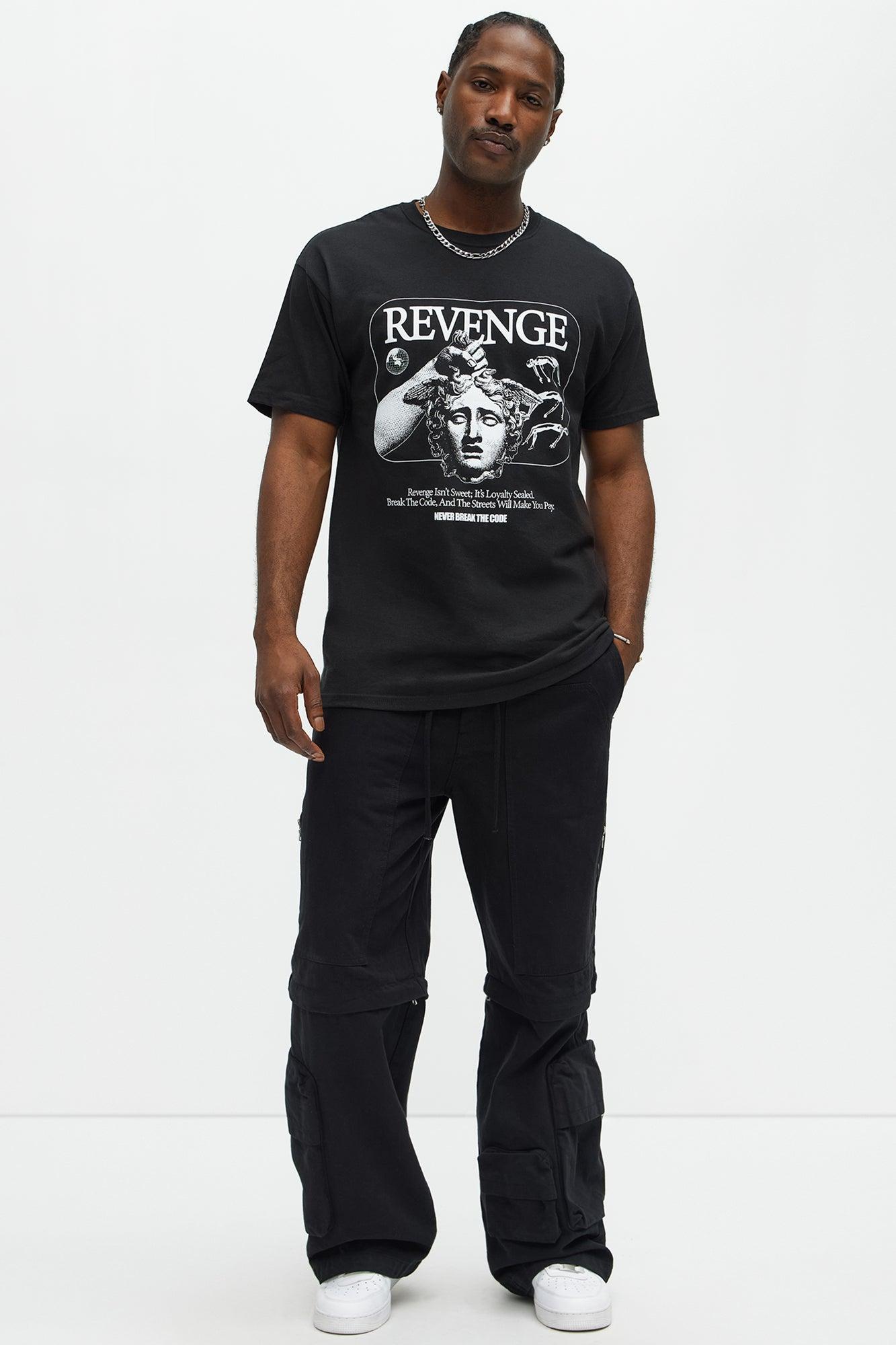 Revenge Isn't Sweet Short Sleeve Tee - Black Product Image