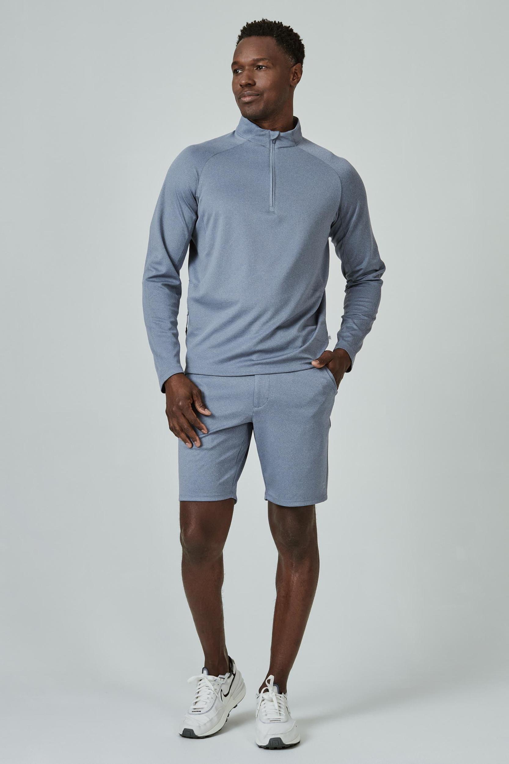 A Game Quarter Zip - Steel Product Image