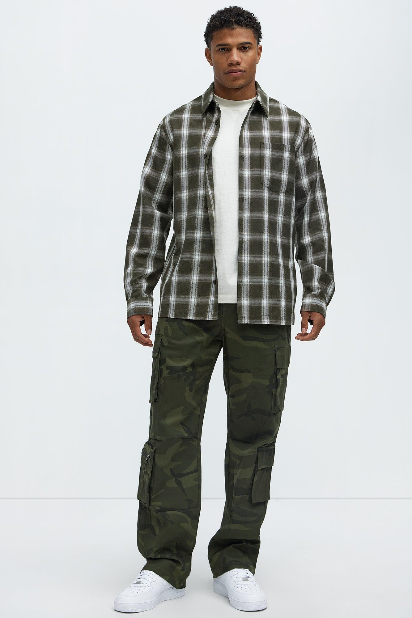 Stay On It Straight Cargo Pants - Camouflage Product Image