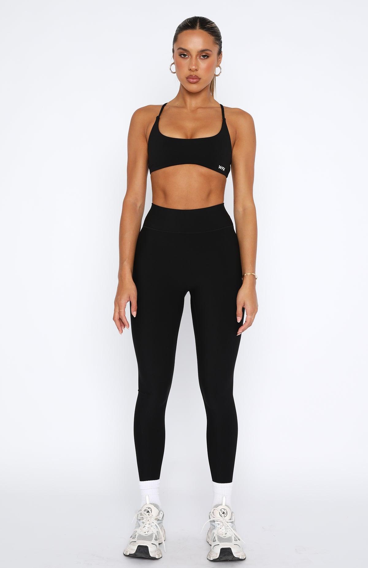 Intensity Scrunch Leggings Black Product Image