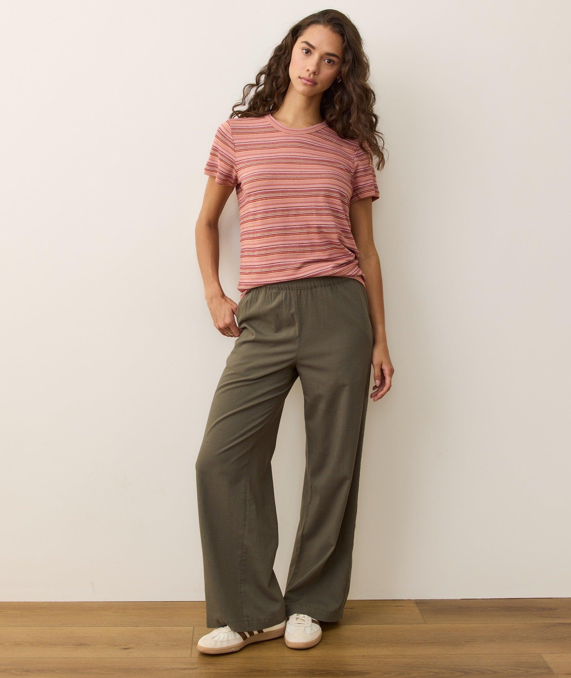 Jacquard Stripe Tee Product Image