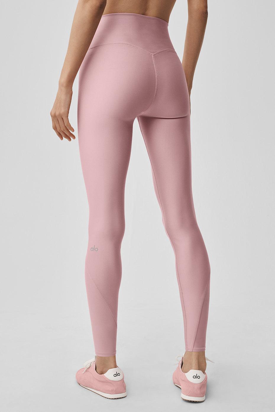 Airlift High-Waist 7/8 Fine Line Legging - Vintage Pink Product Image