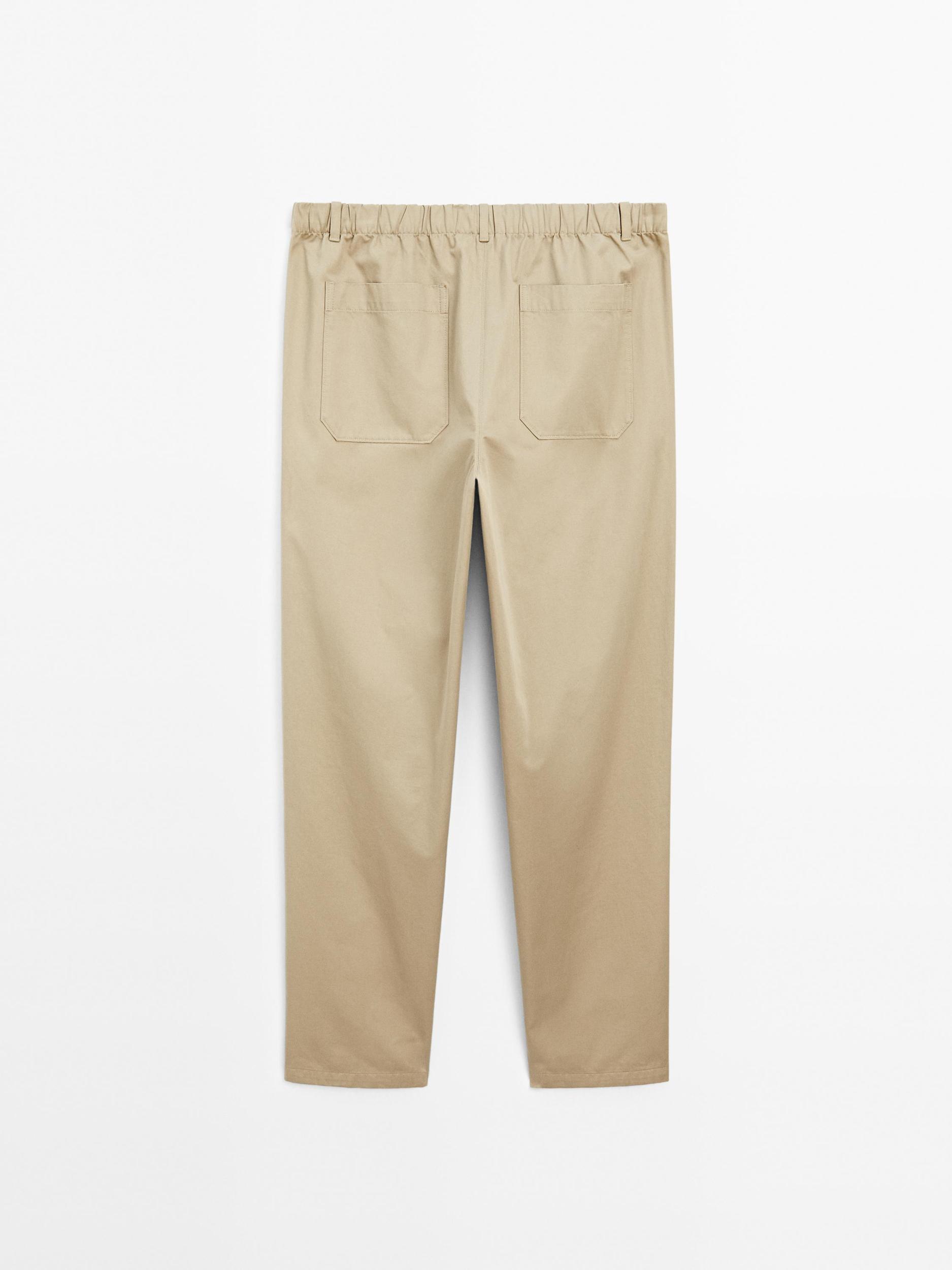 Trousers with patch pocket Product Image