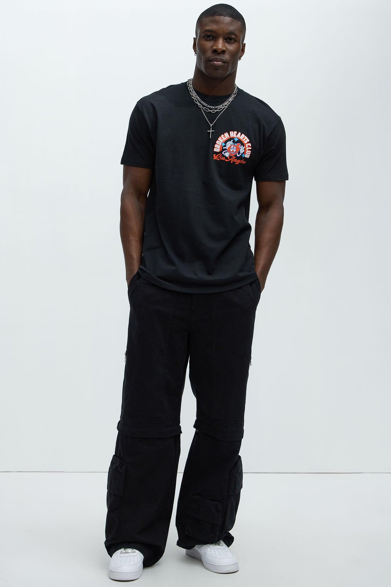 Broken Hearts Club LA Short Sleeve Tee - Black Product Image