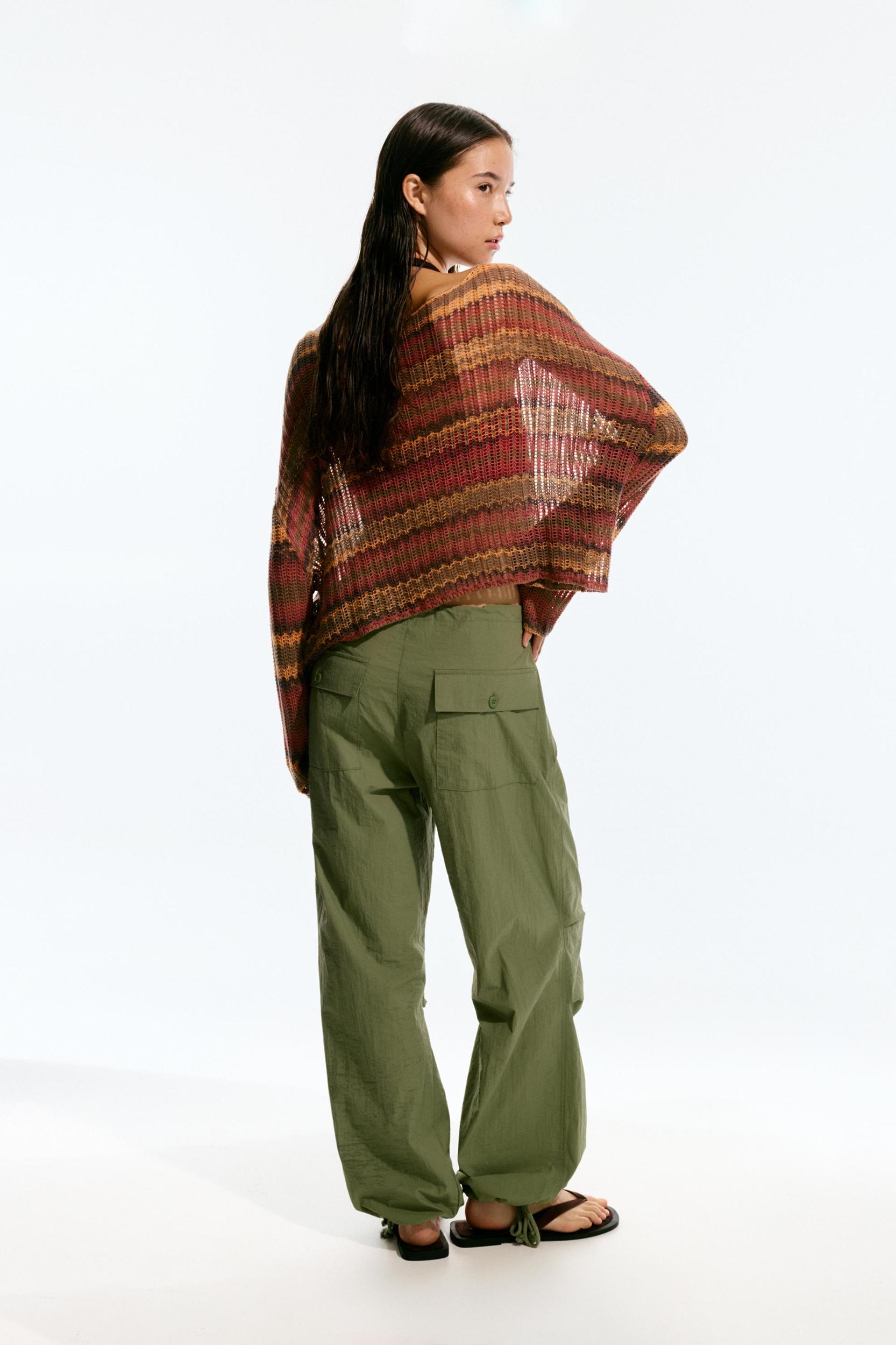 Space-dye crochet sweater Product Image