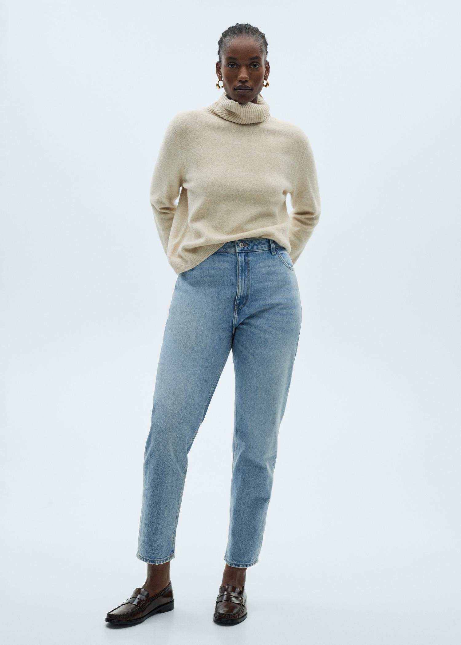 Mom2000 high-rise jeans - Women | MANGO USA Product Image