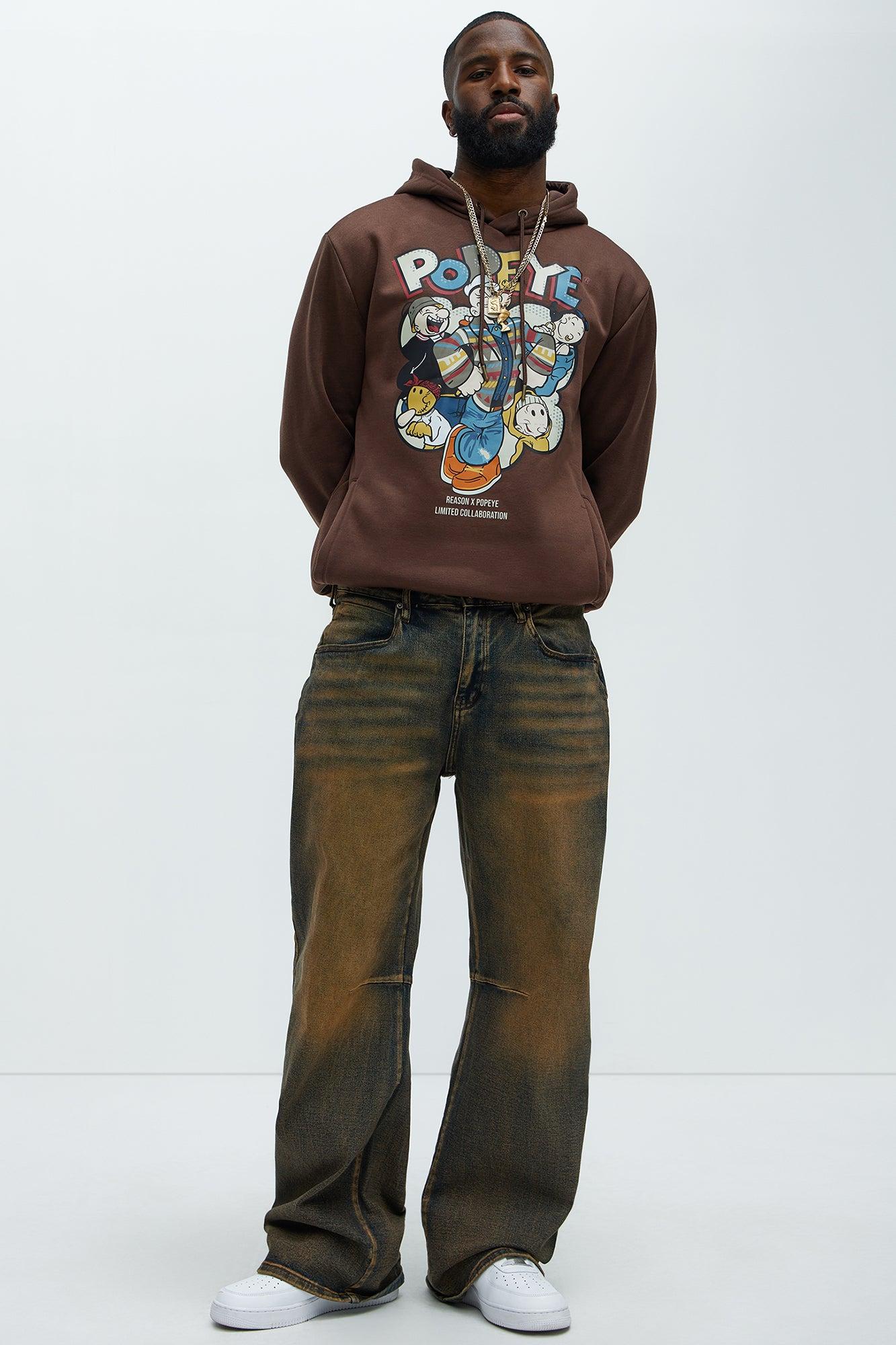 Popeye Limited Hoodie - Brown Product Image