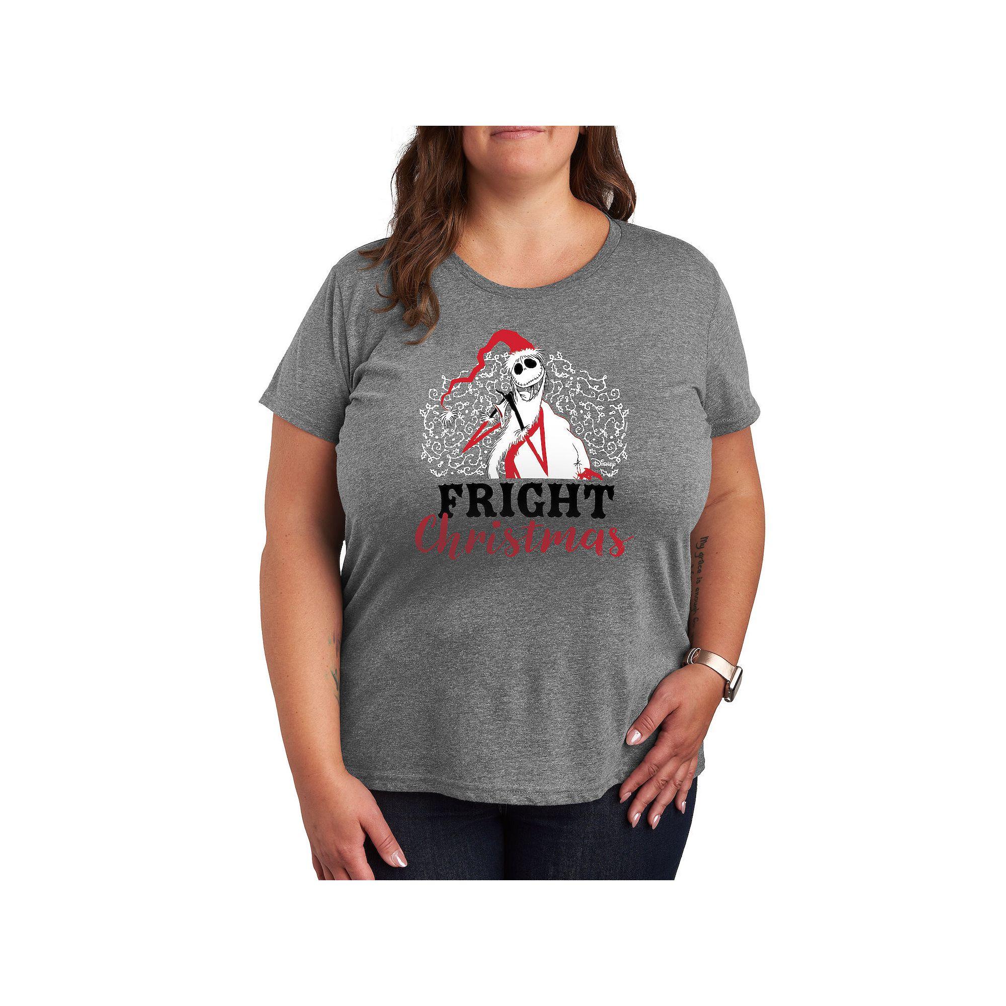Disney's Nightmare Before Christmas Plus Fright Graphic Tee, Women's,  Product Image