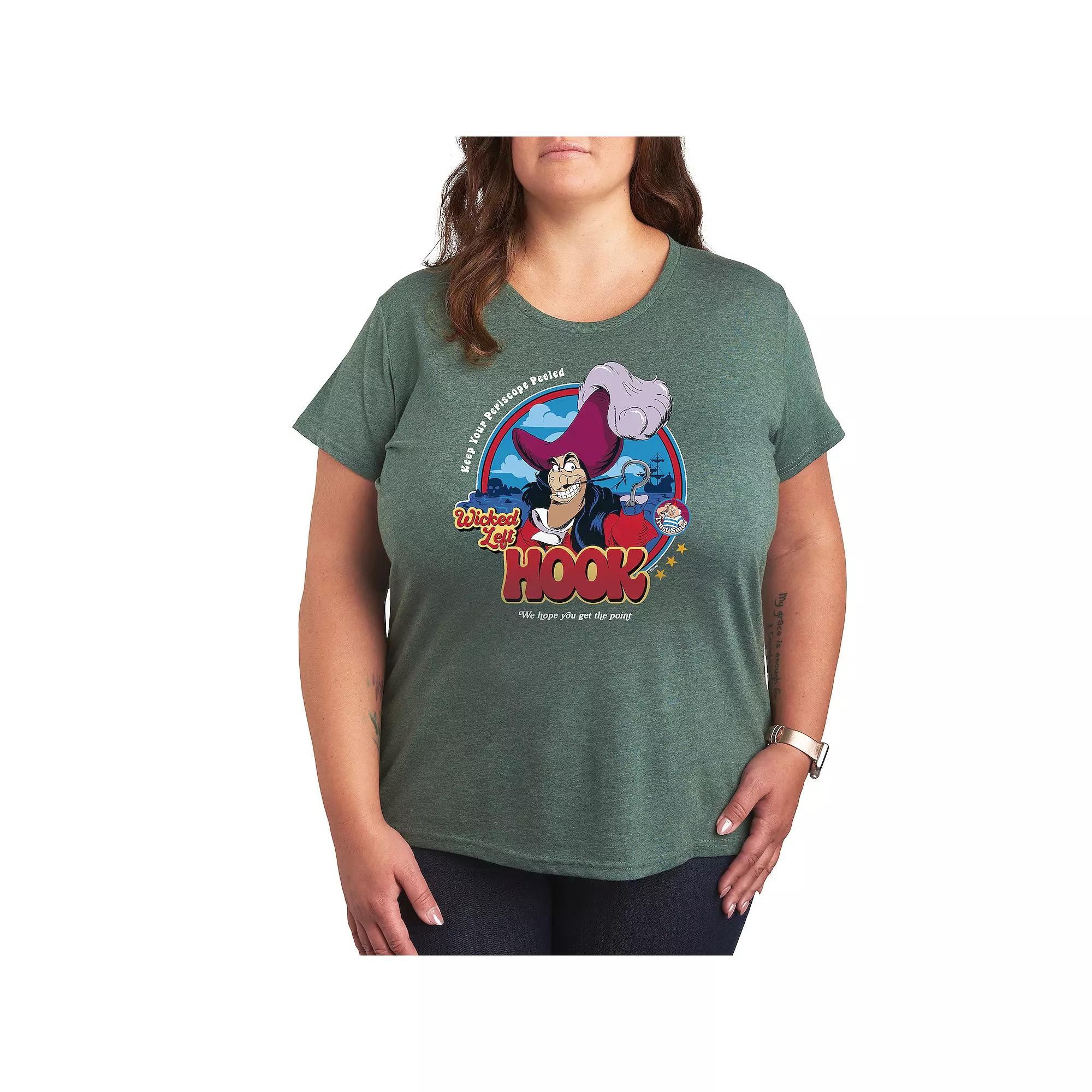 Disney's Peter Pan Plus Wicked Left Hook Graphic Tee, Women's,  Product Image
