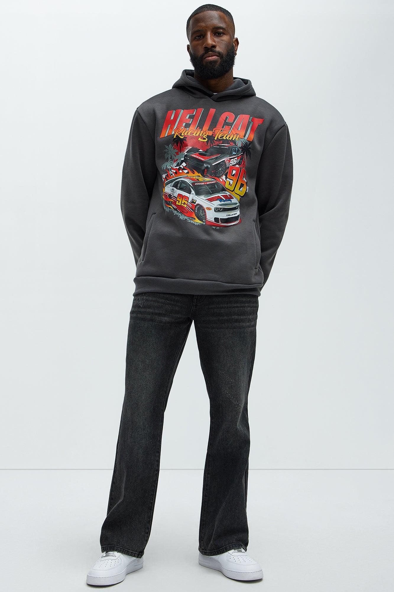 Brayton Distressed Bootcut Jeans - Black Wash Product Image