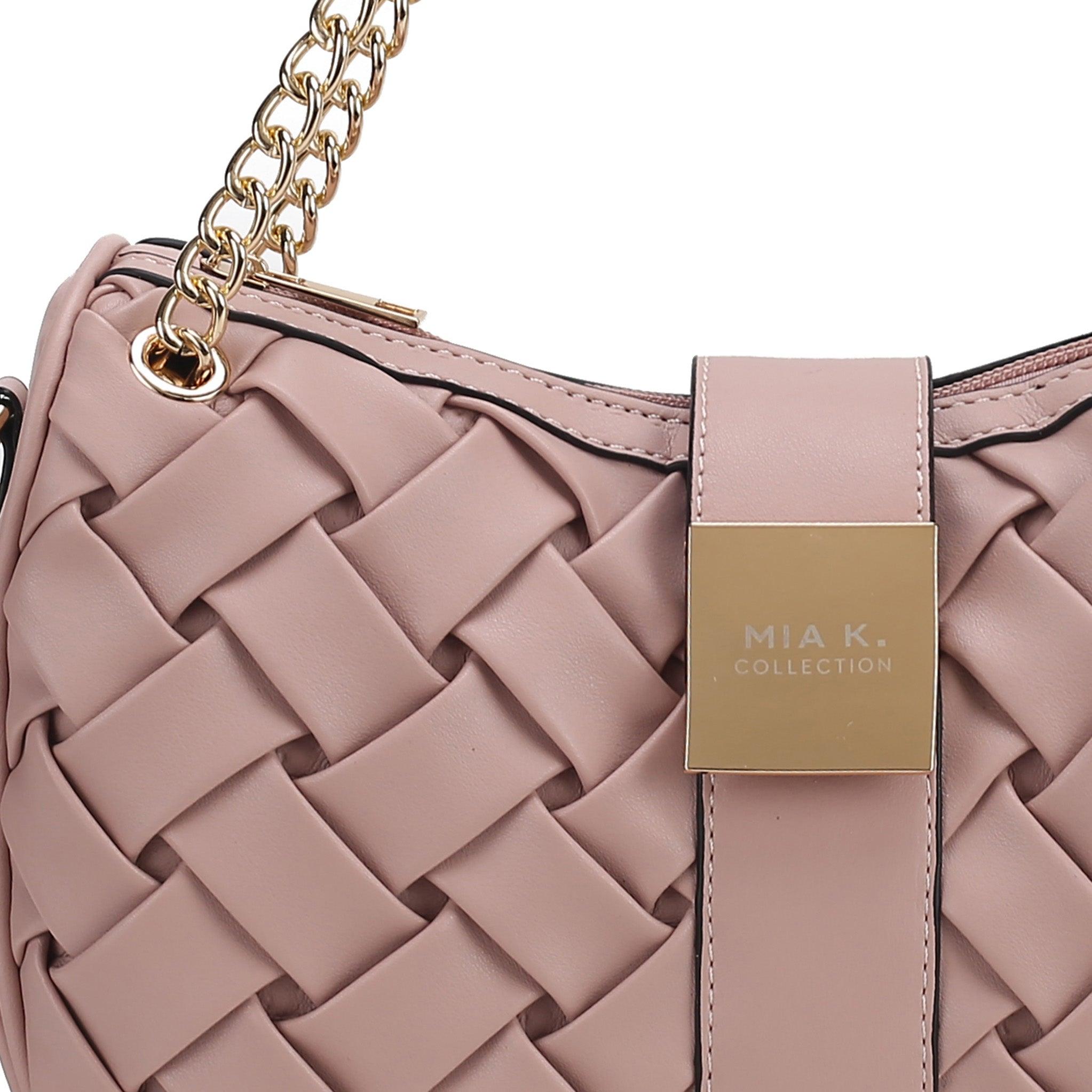 MKF Collection Women's Solari Braided Chain Shoulder Bag Female Product Image