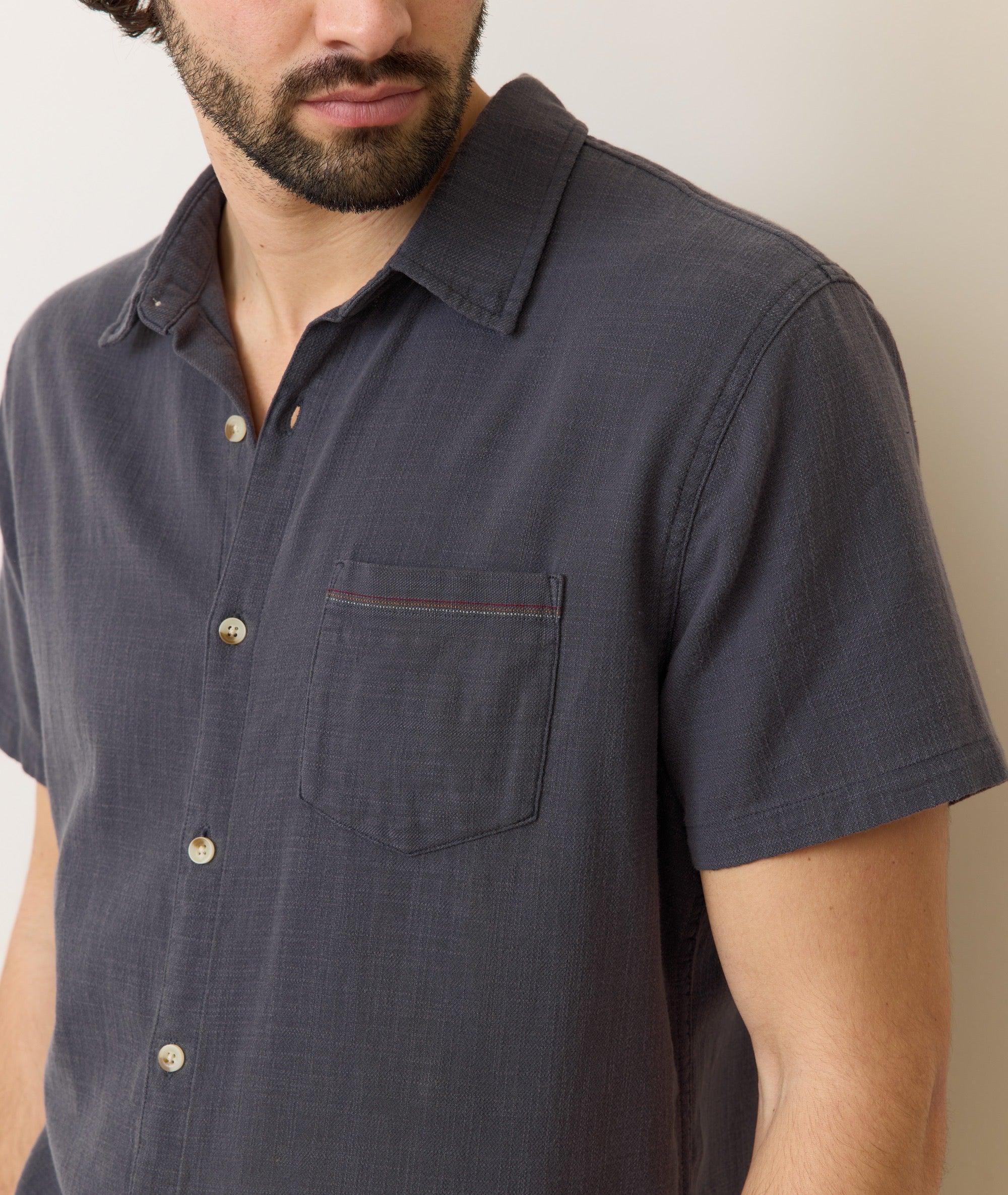 Relaxed Hemp Cotton Henley Product Image