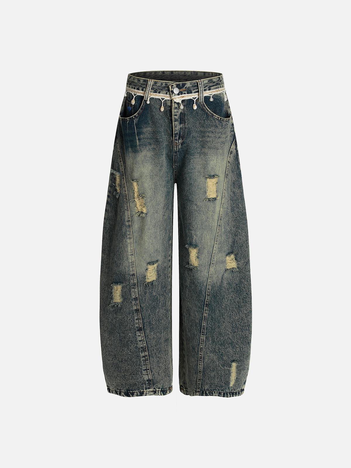 Aelfric Eden Pearl Belt Washed Jeans Product Image