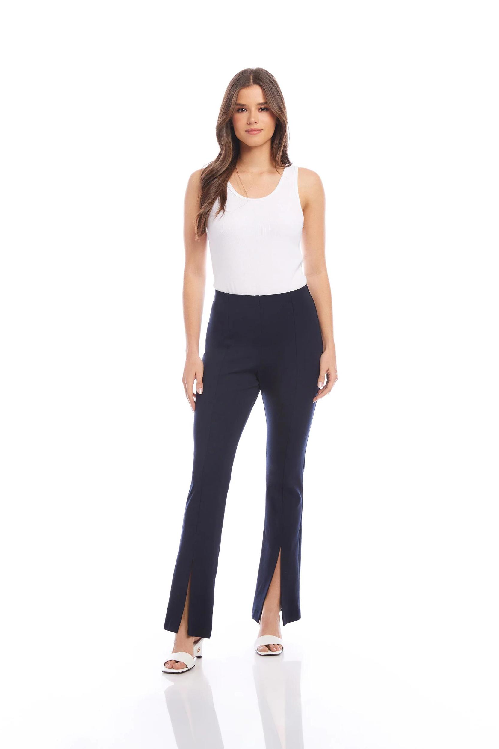 Front Slit Pants Product Image