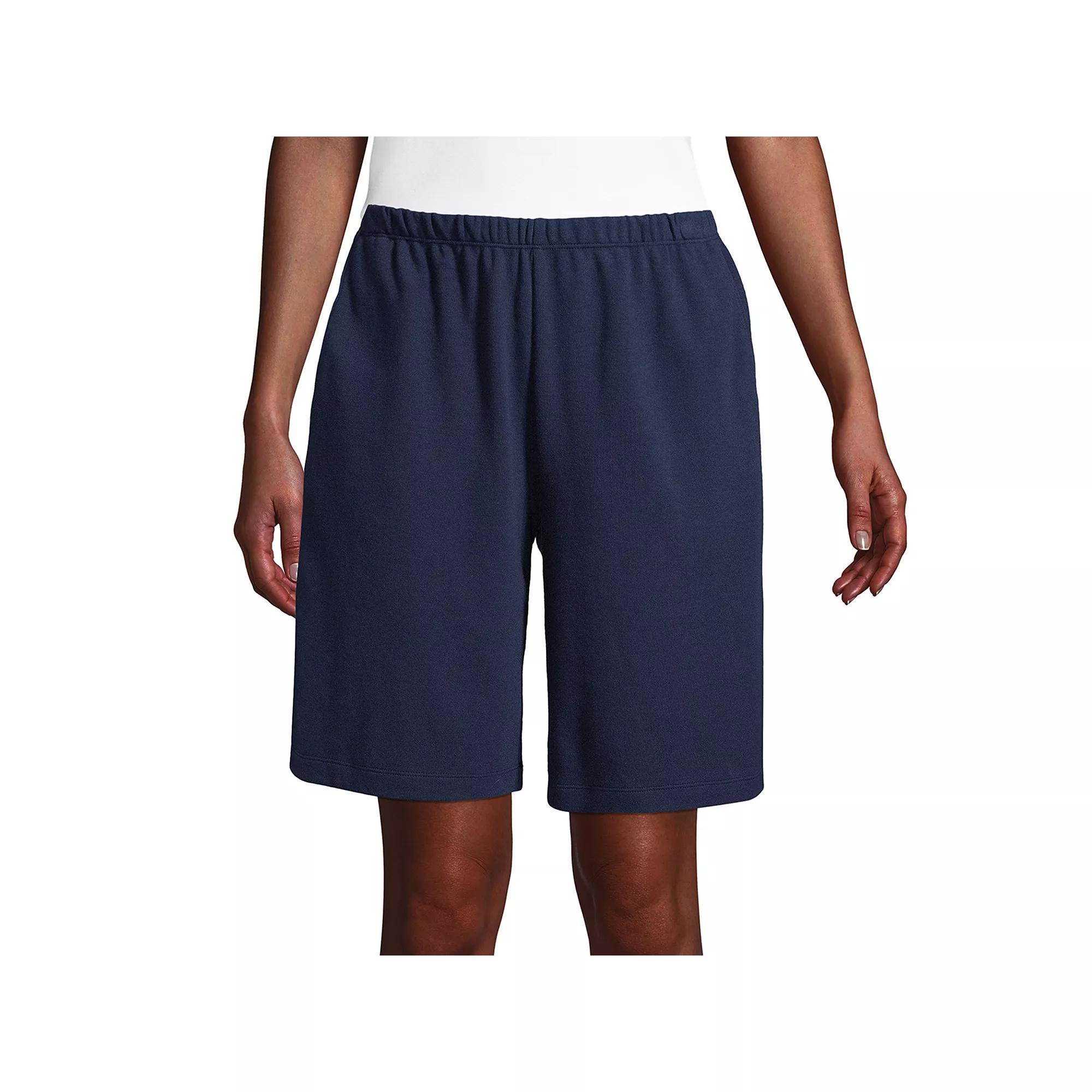 Women's Lands' End Sport Knit Pull-On Shorts,  Product Image