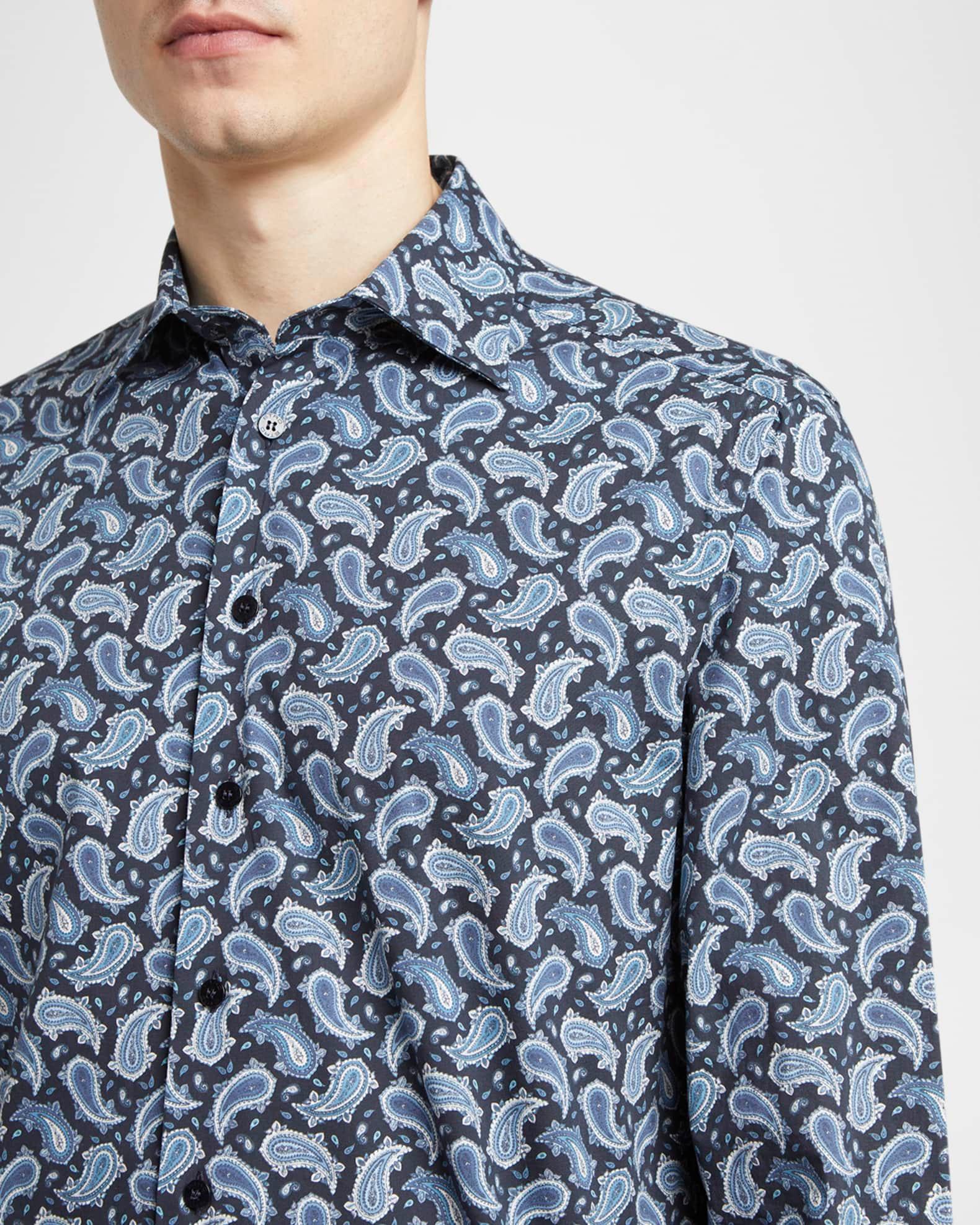 Men's Paisley Stretch Sport Shirt Product Image
