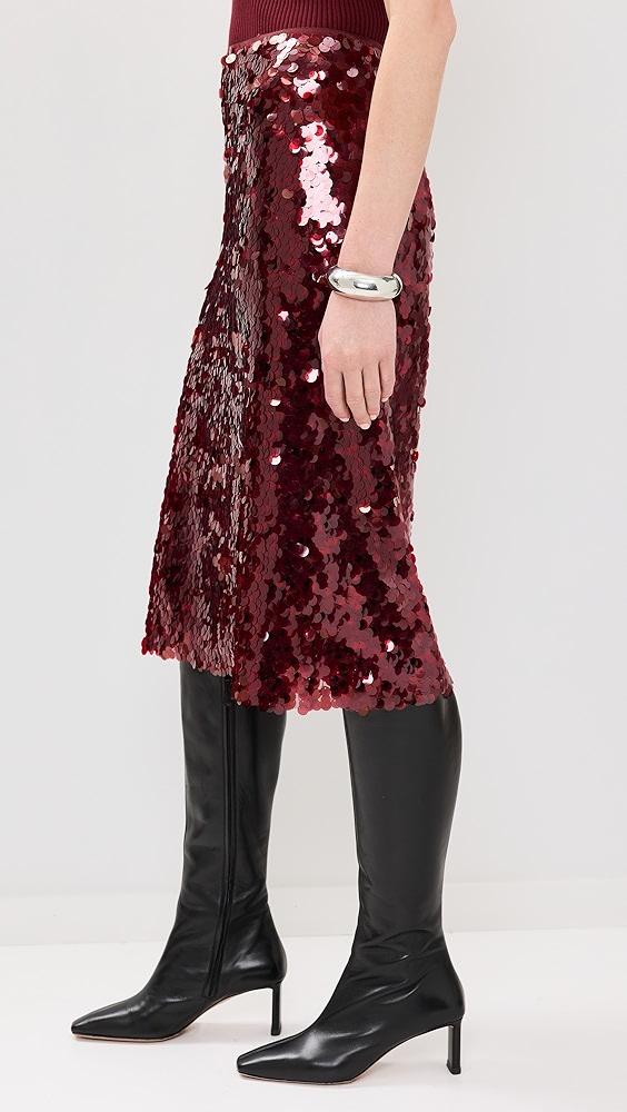 Vince Lucite Paillettes Skirt | Shopbop Product Image