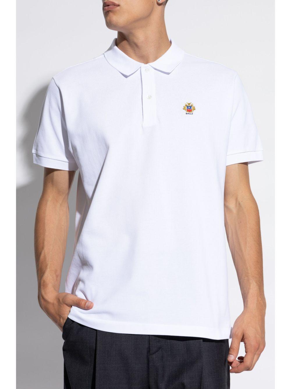 logo-embroidered polo shirt  Product Image