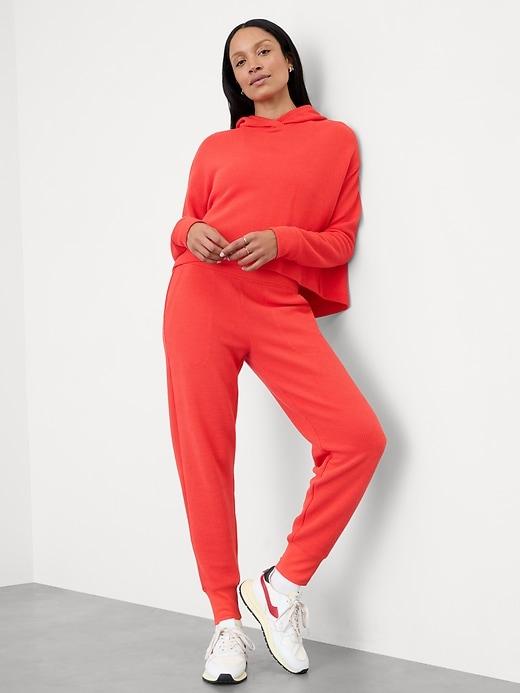 Coaster Luxe Waffle High Rise Jogger Product Image