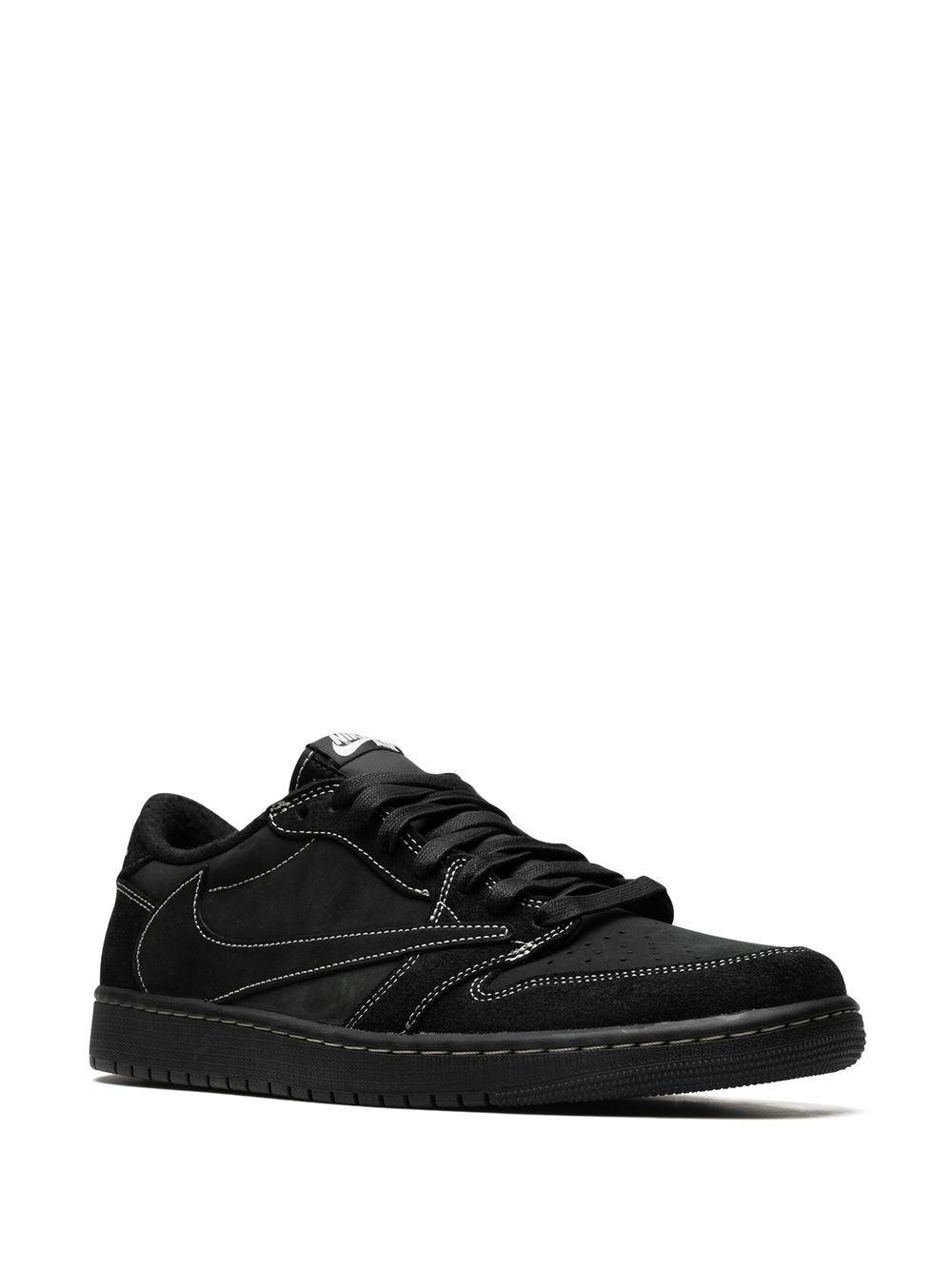 x Travis Scott Air Jordan 1 Low OG "Black Phantom" sneakers Product Image