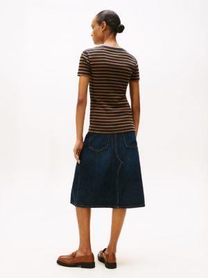 V-Neck Stripe Favorite T-Shirt Product Image