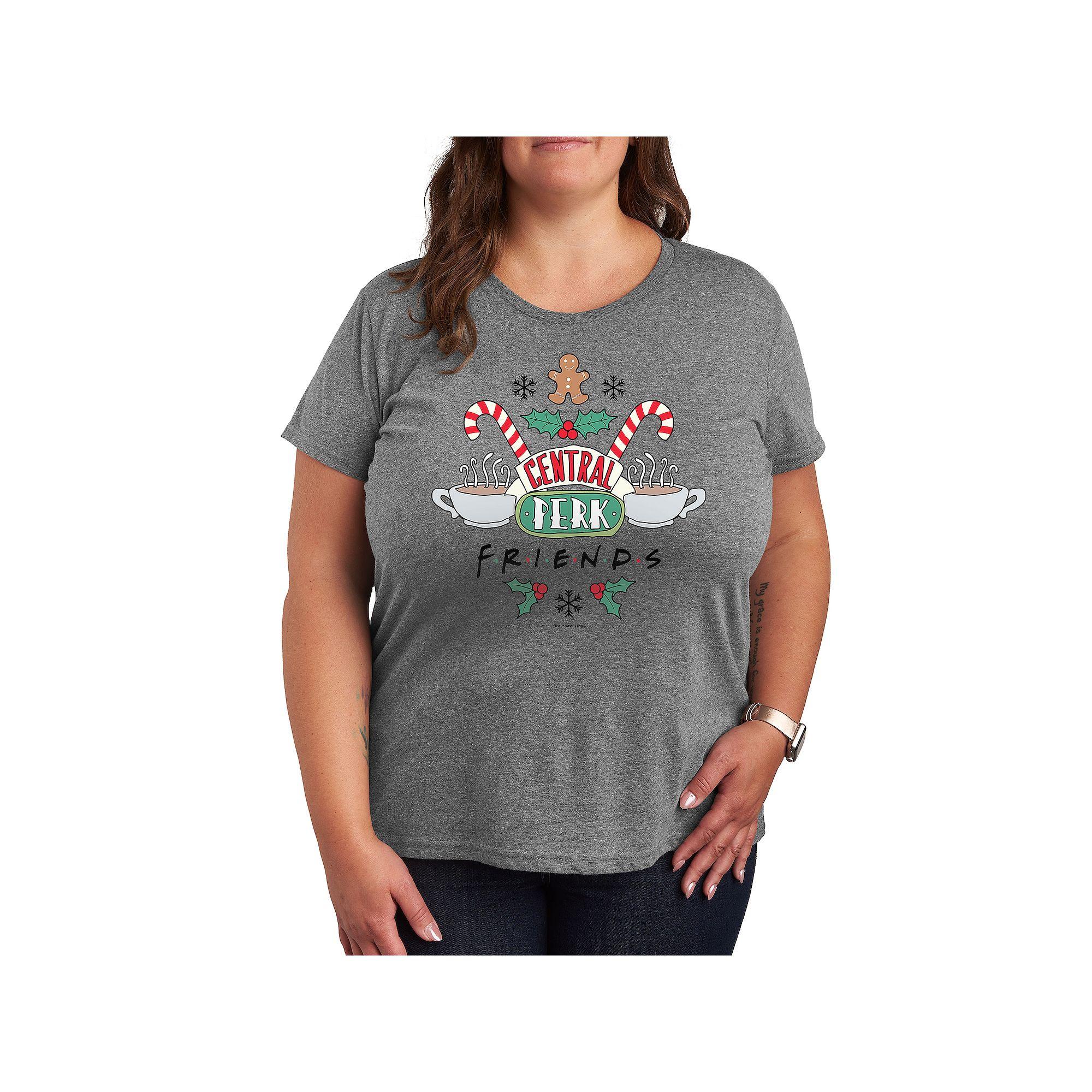 Plus Friends Holiday Central Perk Graphic Tee, Women's,  Product Image