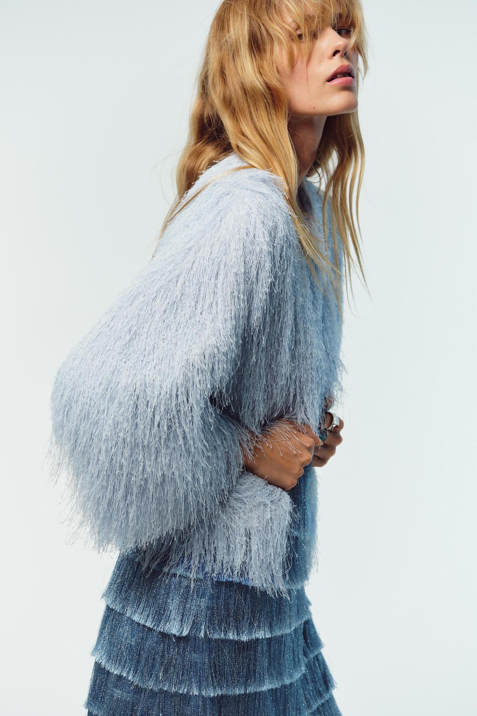 FRINGED JACKET Product Image