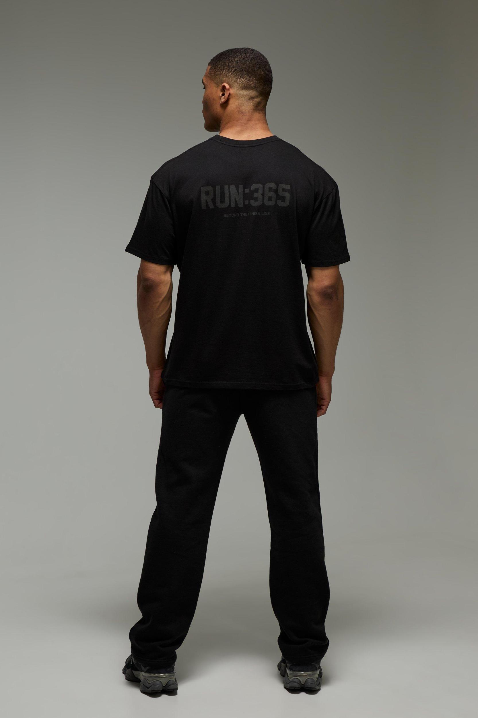 MAN Active Run:365 Oversized T-Shirt | boohooMAN USA Product Image