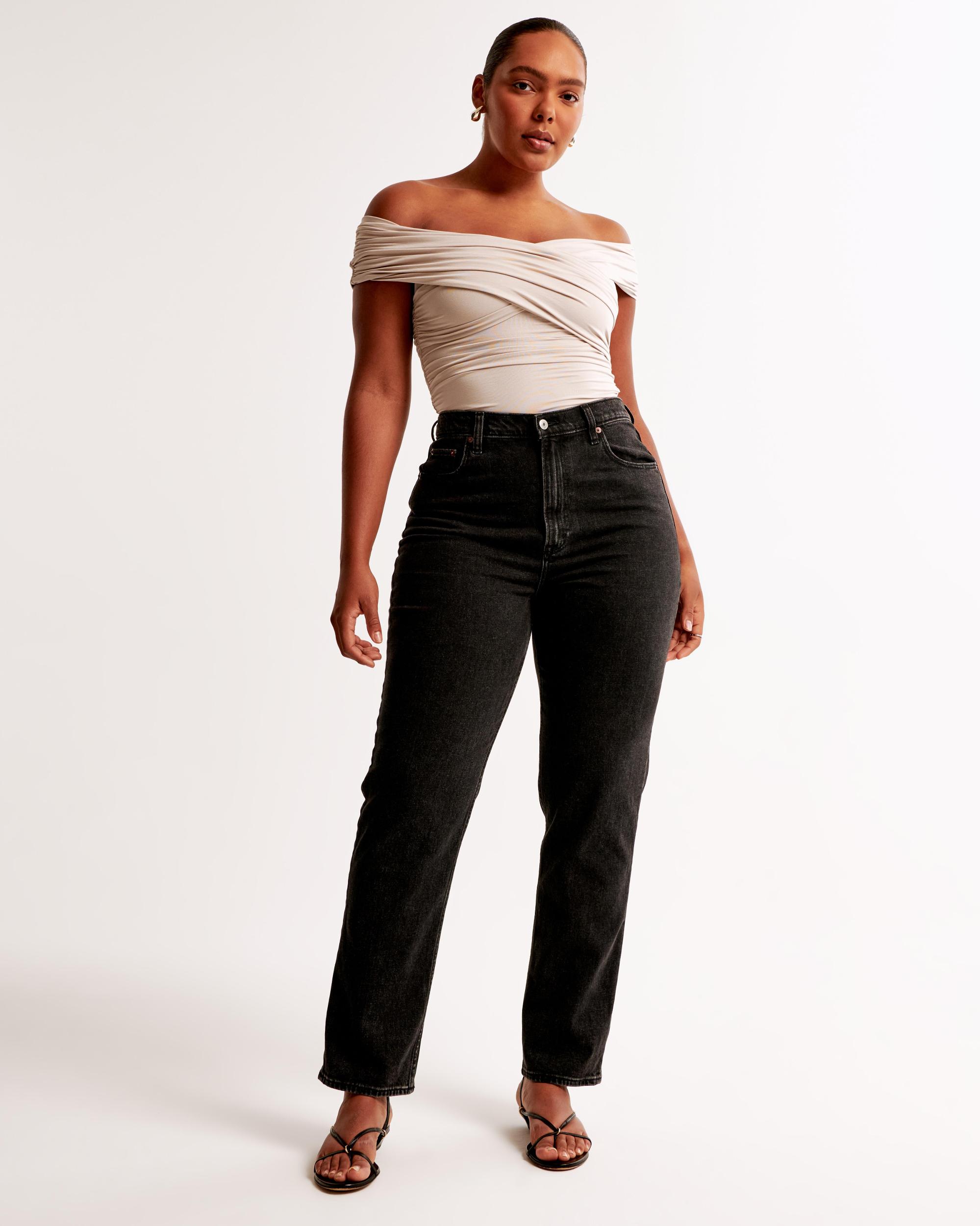 Curve Love Ultra High Rise Ankle Straight Jean Product Image