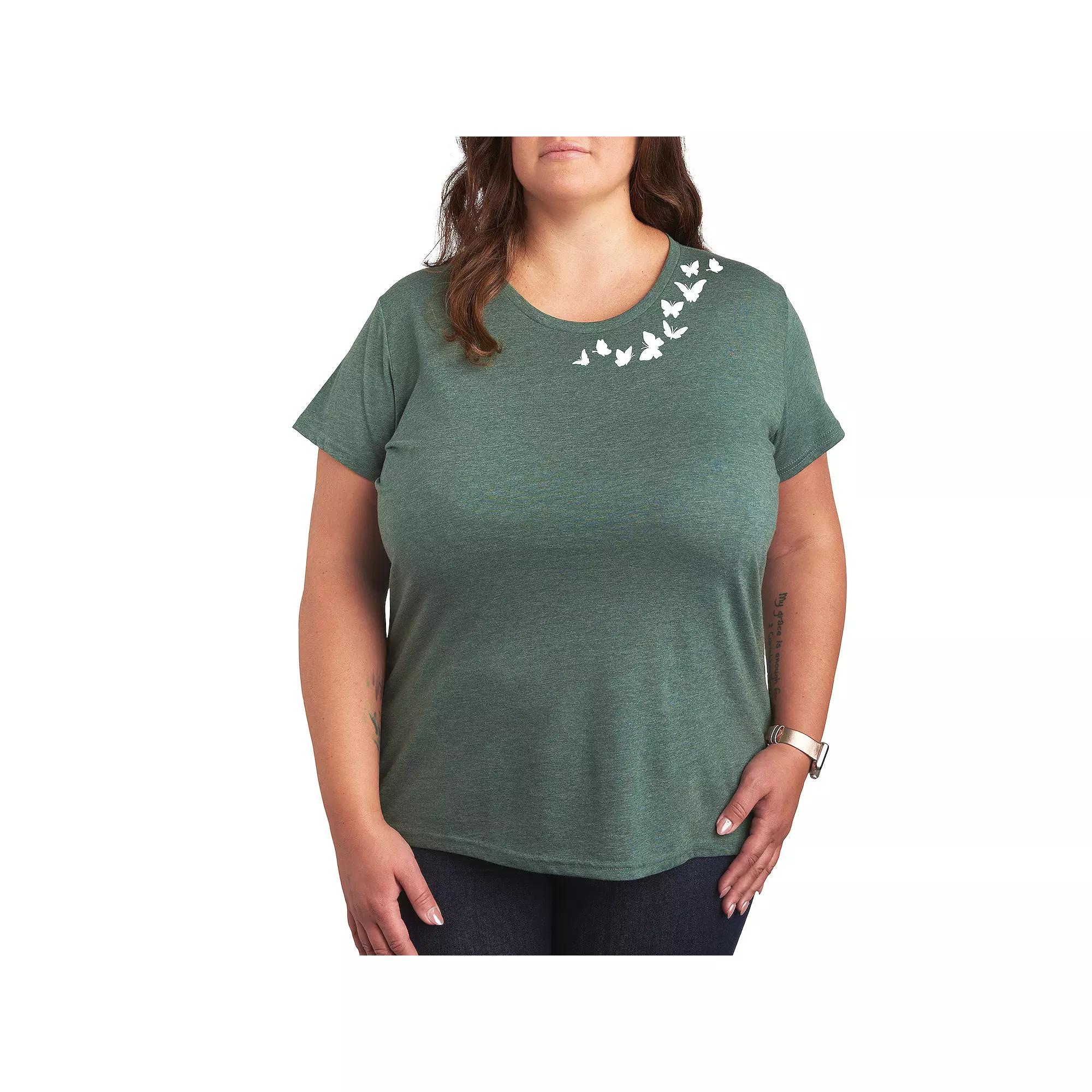 Plus Peanuts Snoopy And Lucy Logo Graphic Tee, Women's,  Product Image