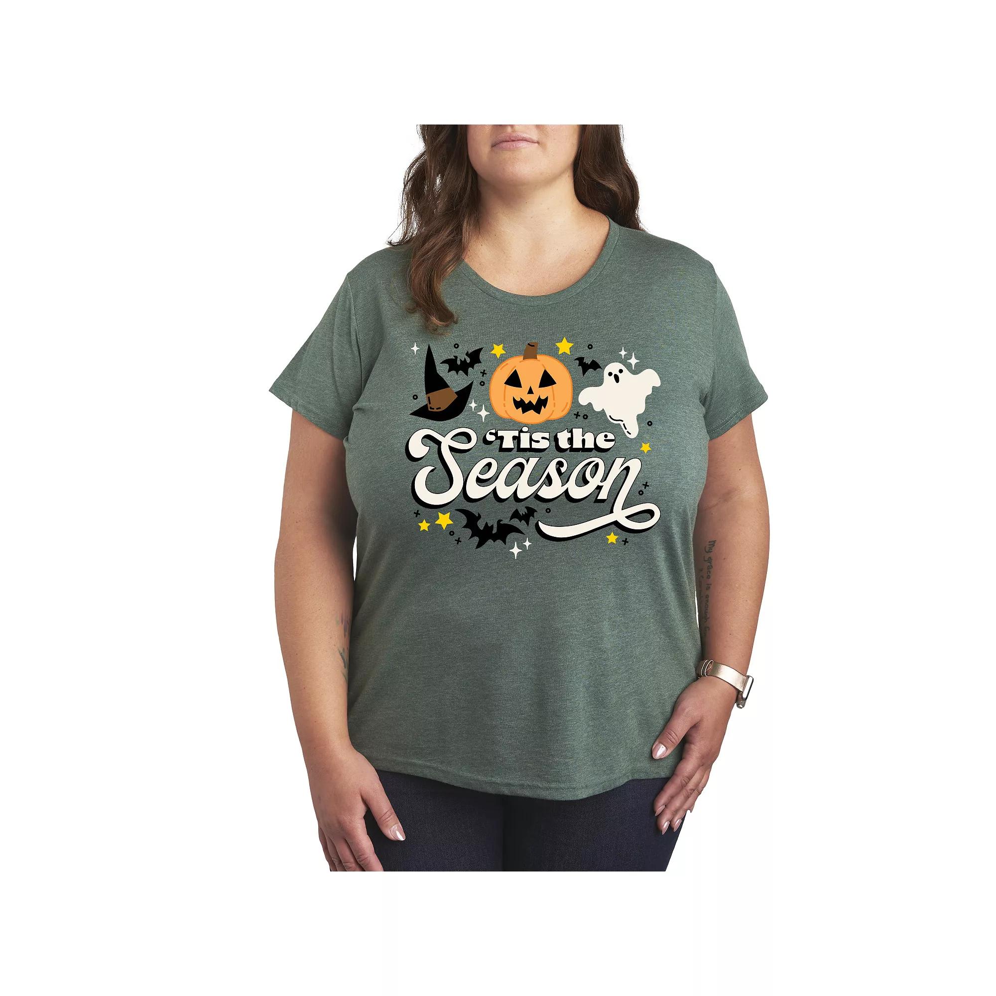 Women's 'Tis The Season Halloween Graphic Tee,  Product Image