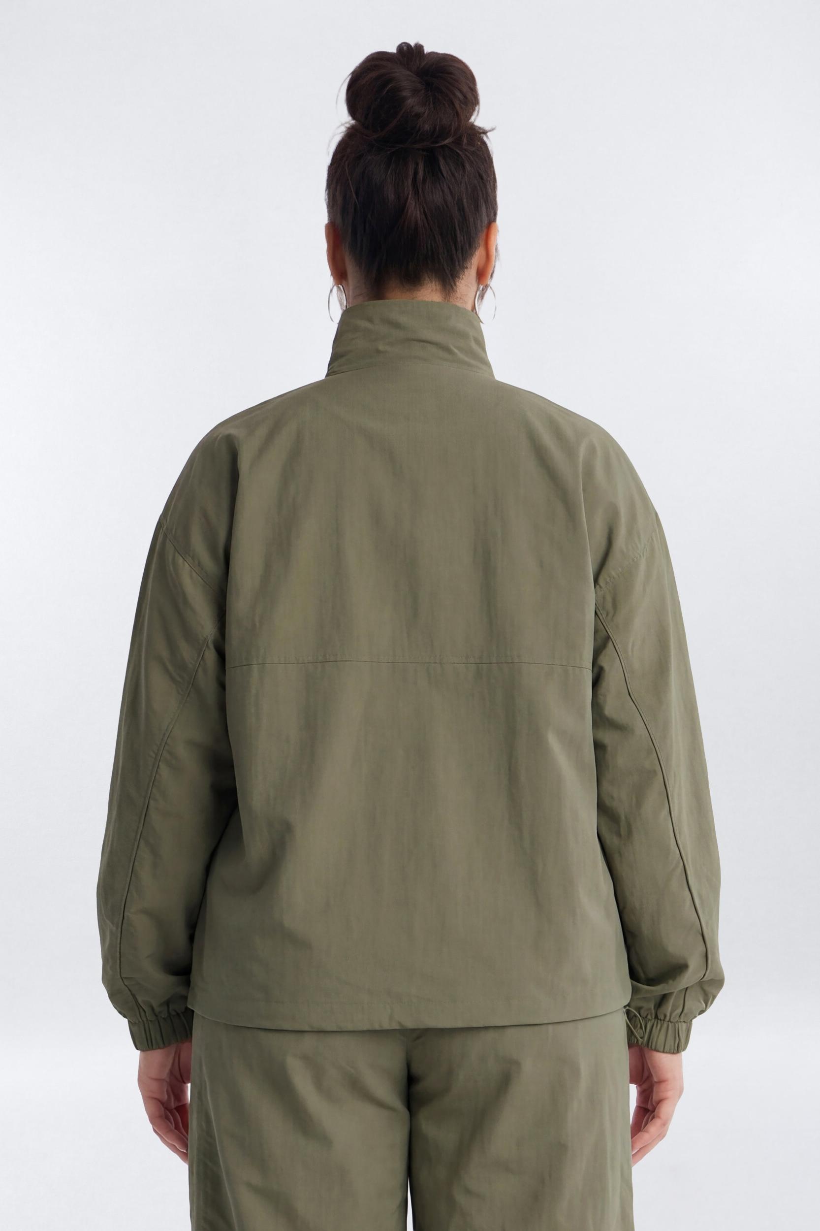CoreNylon Hooded Full Zip Jacket - Moss Male Product Image